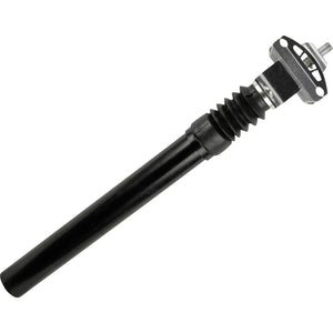 B-Ware Fischer Fahrrad Sattelstütze Federstütze schwarz 350mm 35mm Federweg Komfort