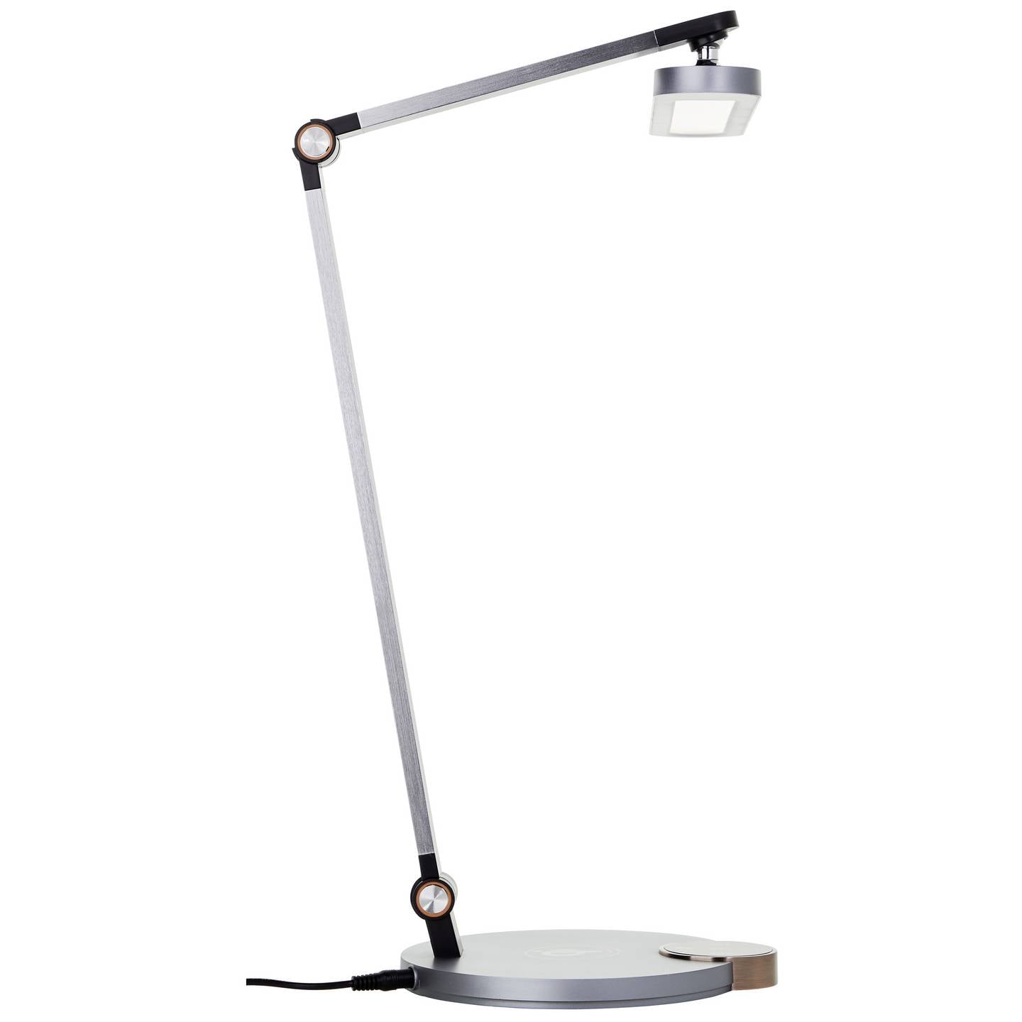 Brilliant Tischleuchte G98941/22 LED 7W silber Lampe Schreibtischleuchte Leuchte - 4004353430343