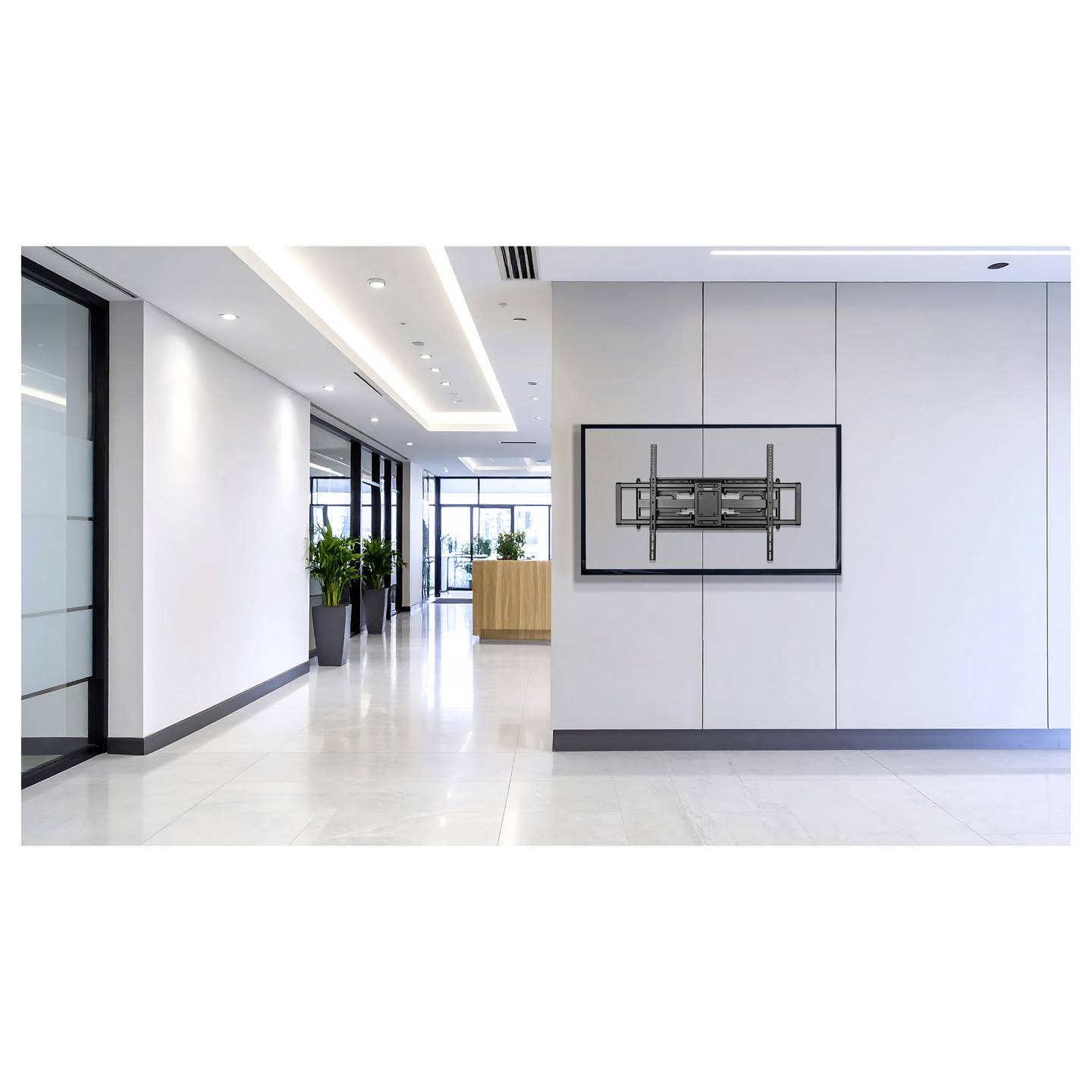 SpeaKa Professional TV-Wandhalterung neigbar schwenkbar für 60-120 Zoll 120kg - 4064161497037