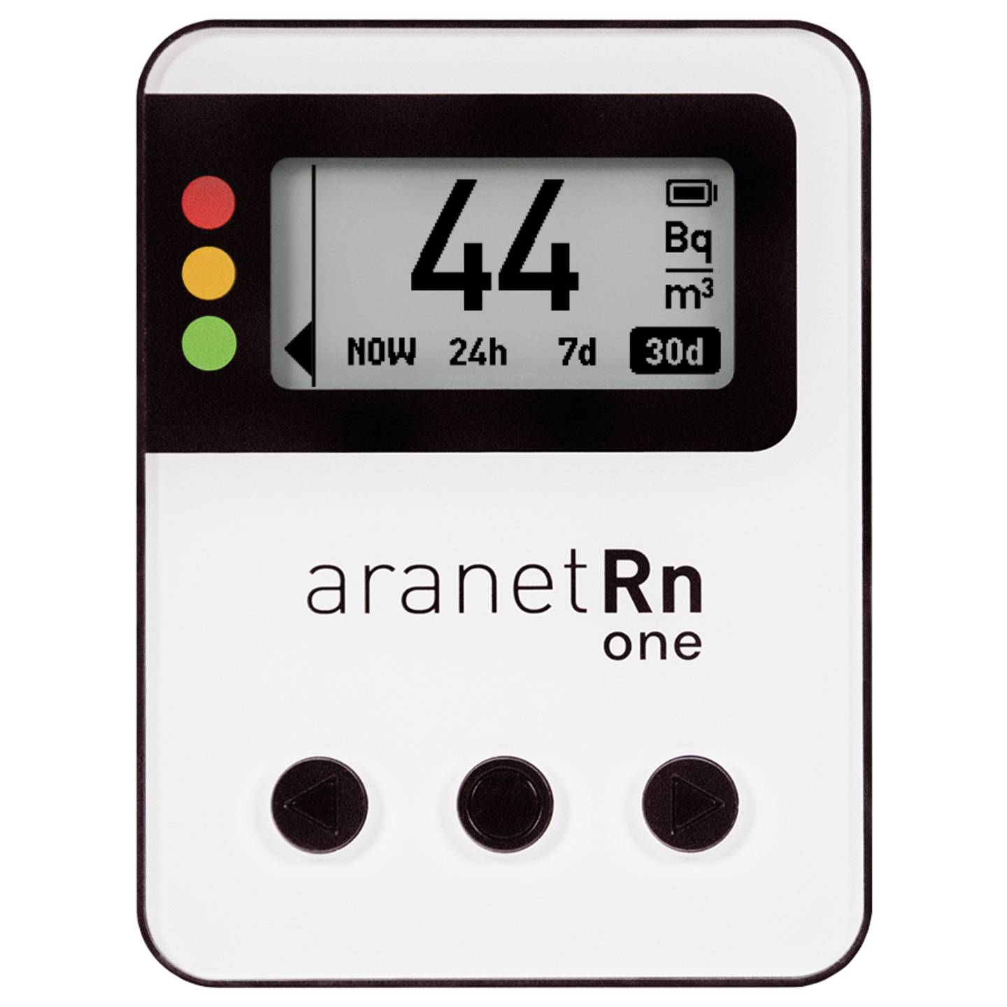 Aranet Radon-Messgerät 0-4000 Bq/m³ Luftqualitätsmessgerät Radonmonitor weiß - 4752213000570