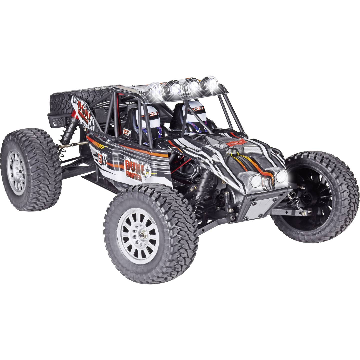 Reely RC Modellauto Dune Fighter Bausatz Elektro Buggy Allradantrieb 1:10 4WD - 4016139055084