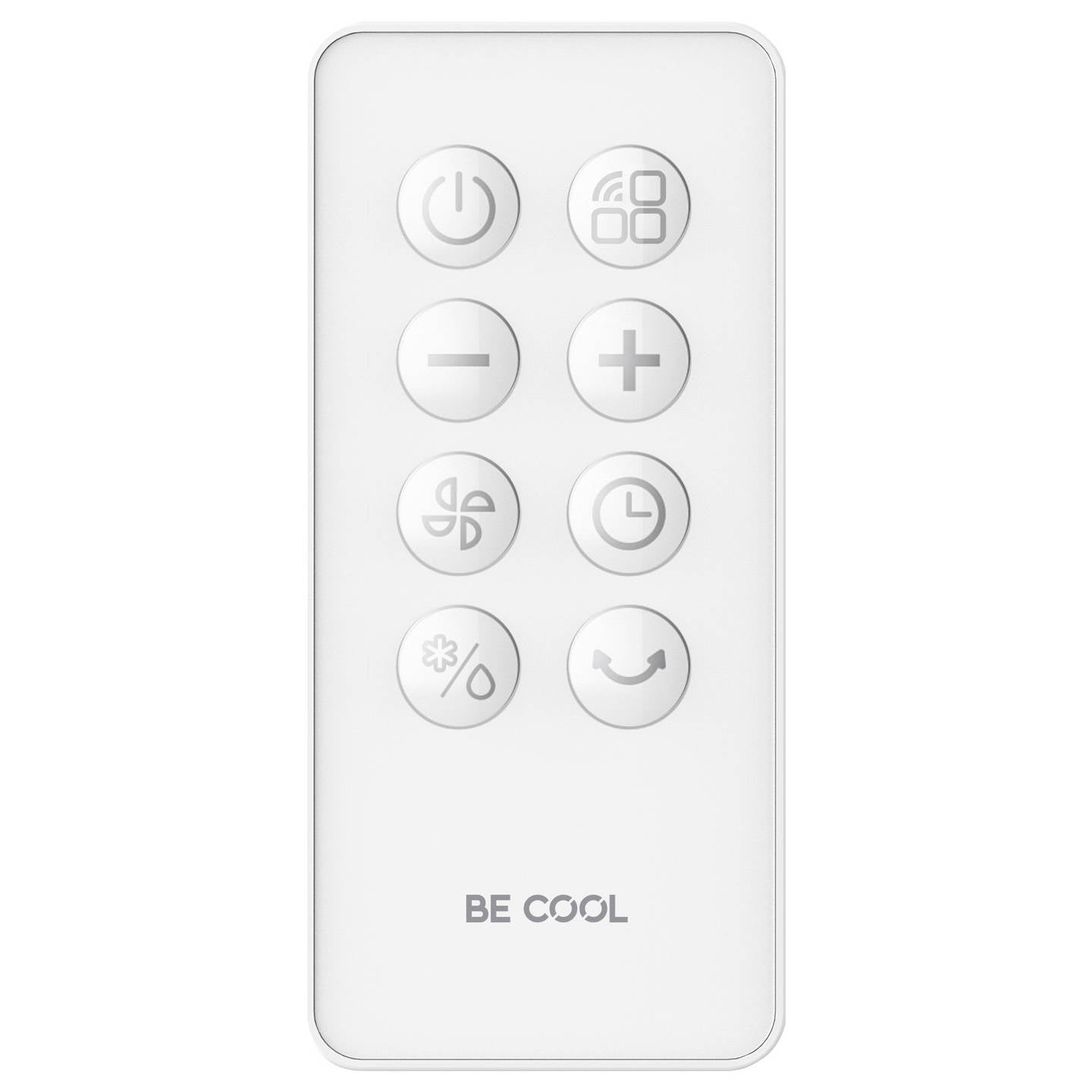 Be Cool Luftkühler 38W App gesteuert 10L Wassertank Fernbedienung weiß 279x309mm - 9005151008418