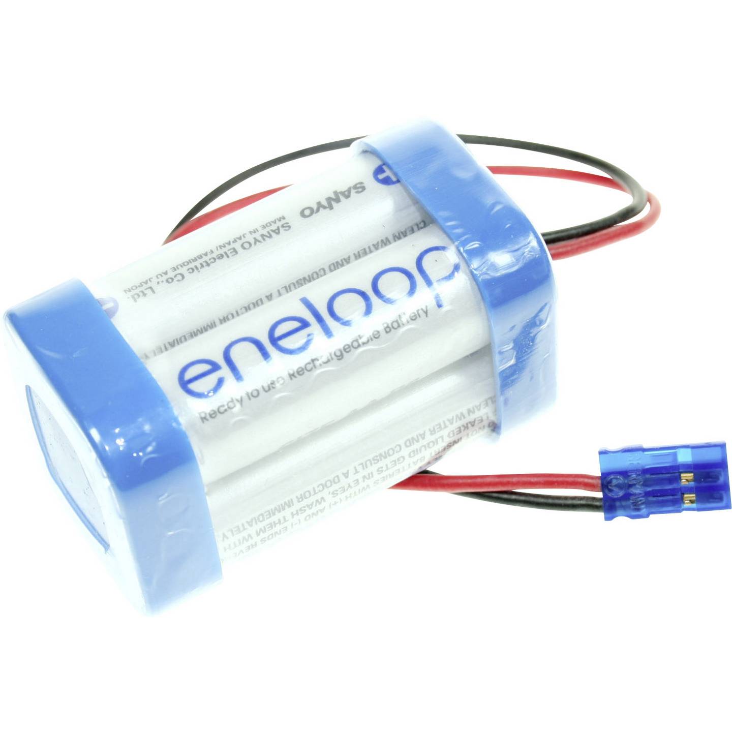 Panasonic Akkupack eneloop Würfel F2x2 Graupner NiMH 4x Mignon 4.8V 1900mAh - 4042883240070