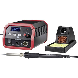 B-Ware Toolcraft Lötstation Lötkolben digital 100W 150-450°C Heizgerät inkl. Lötspitze