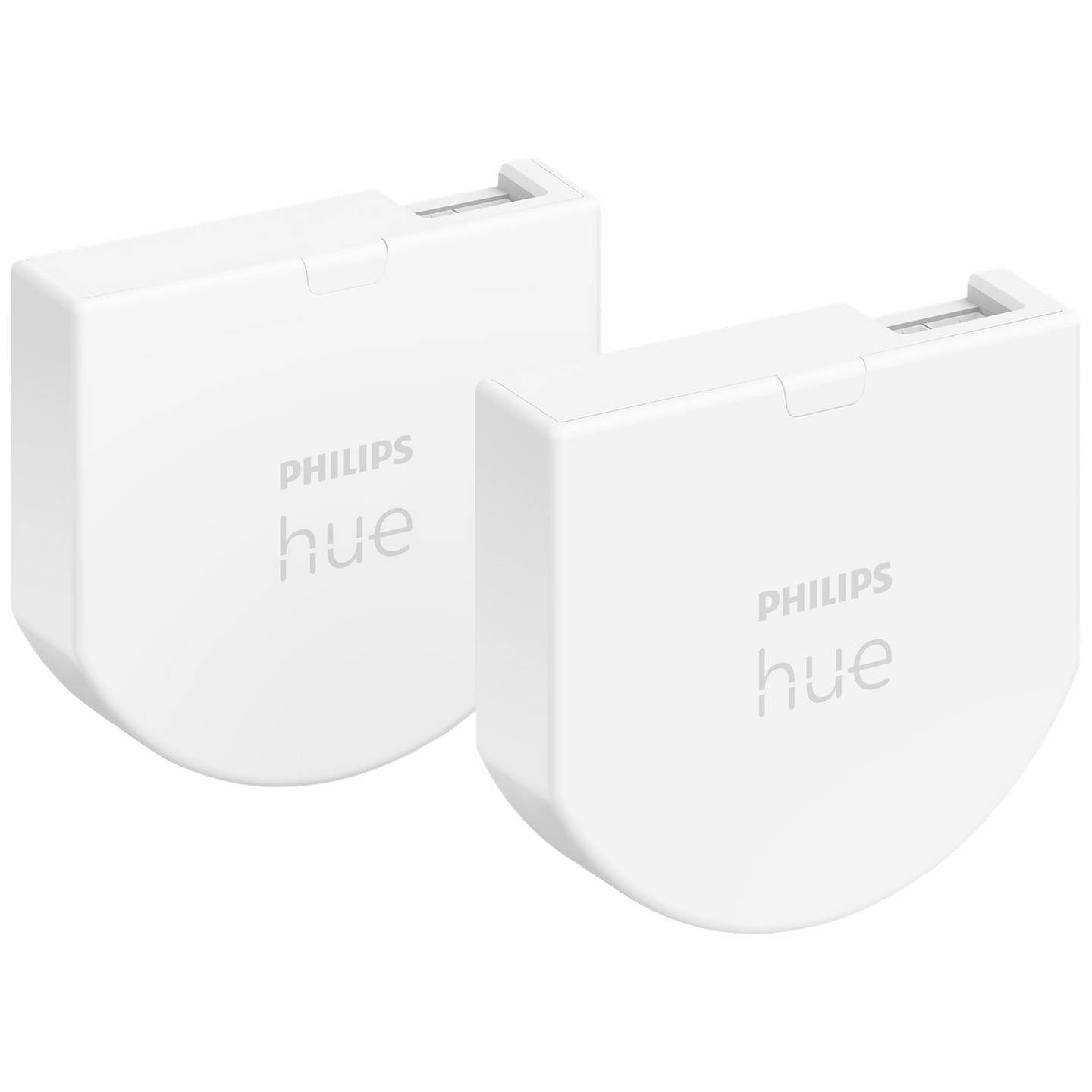Philips Hue Wandschalter Modul 871951431802100 Wandschalter Lampe 2er Set Weiß - 8719514318021
