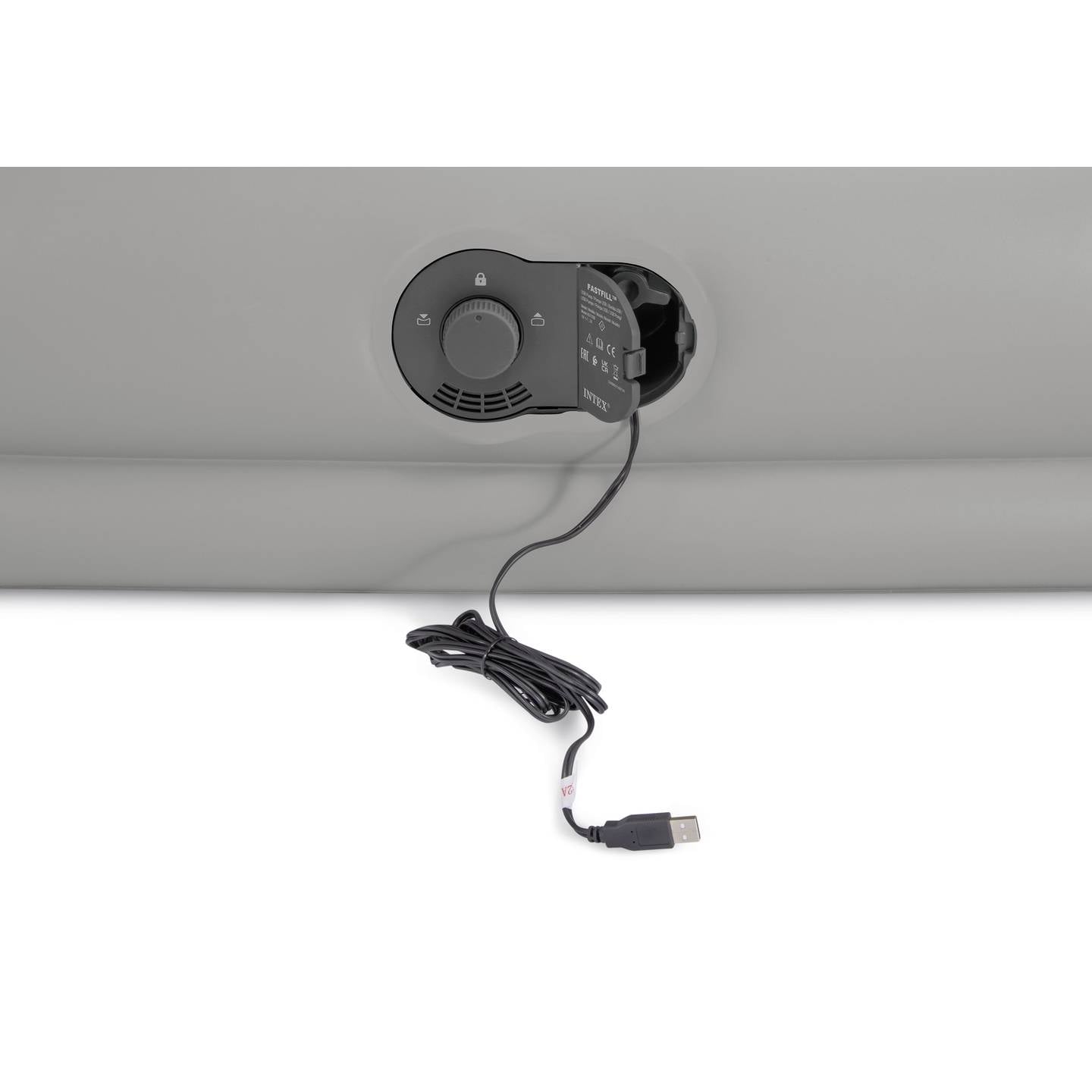 Intex Luftbett DuraBeamPrestige Queen 203x152cm mit elektrischer Pumpe 30cm hoch - 6941057421988