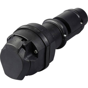 B-Ware Voltcraft Spannungsreduzierer Adapter 7polig 24V auf 12V für Anhängerbetrieb