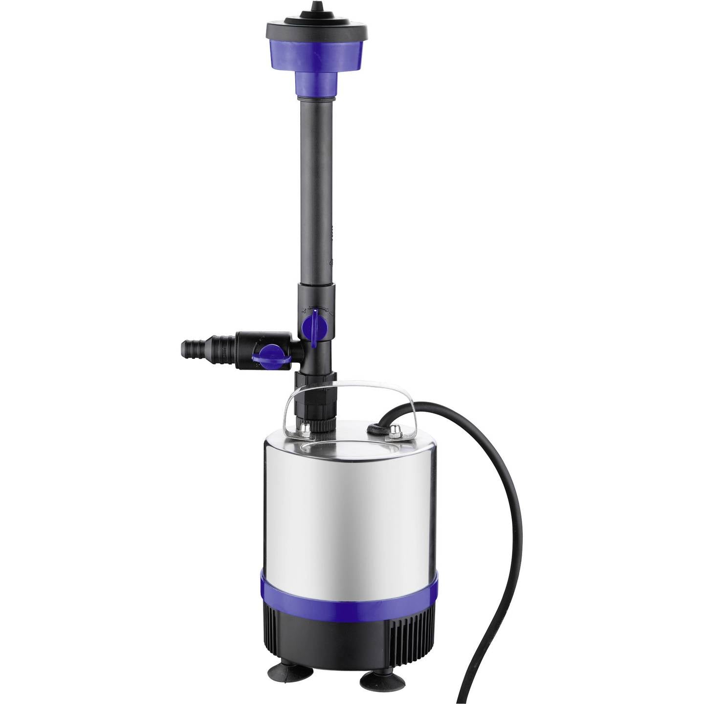 Renkforce Springbrunnenpumpe Edelstahl 1400l/h Handtuchheizkörper 1,9m 38W - 4016138938616