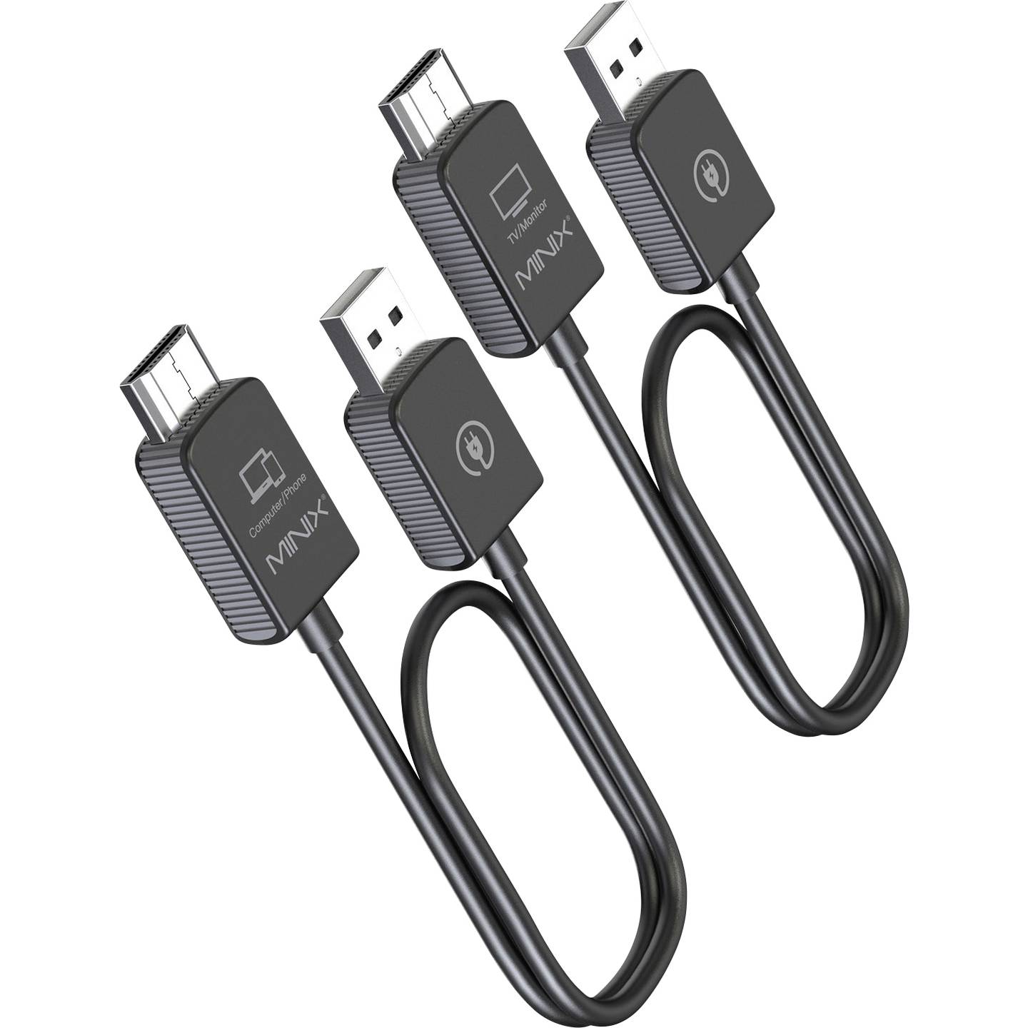 Minix HDMI Funkübertragung H1 50m 5GHz 1920x1080 Pixel Schwarz USB Dongle - 4897016411274