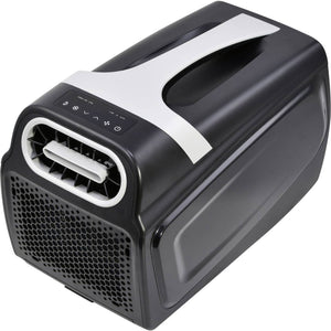 B-Ware X4-Life mobiles Klimagerät Klimaanlage 1000W Handtuchheizkörper schwarz grau 6m²