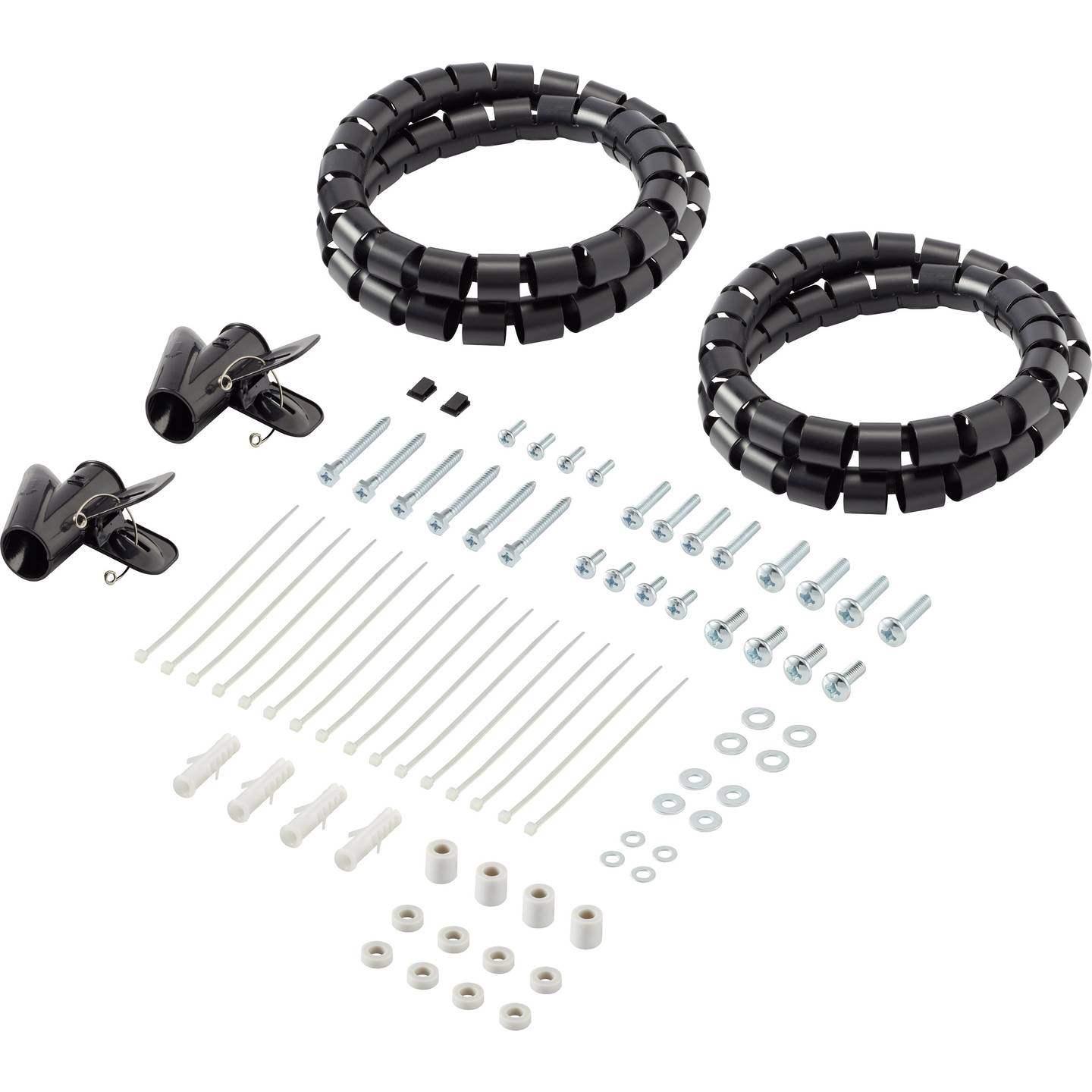 SpeaKa Professional TV-Deckenhalterung elektrisch motorisiert neigbar schwarz - 4016139084442