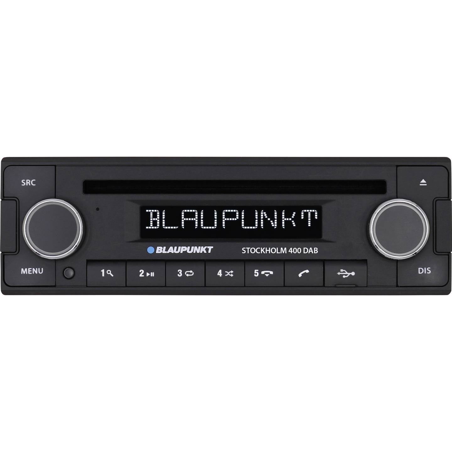 Blaupunkt Autoradio Radio Stockholm 400 DAB BT Apple CarPlay DAB+ Tuner - 4260499852399
