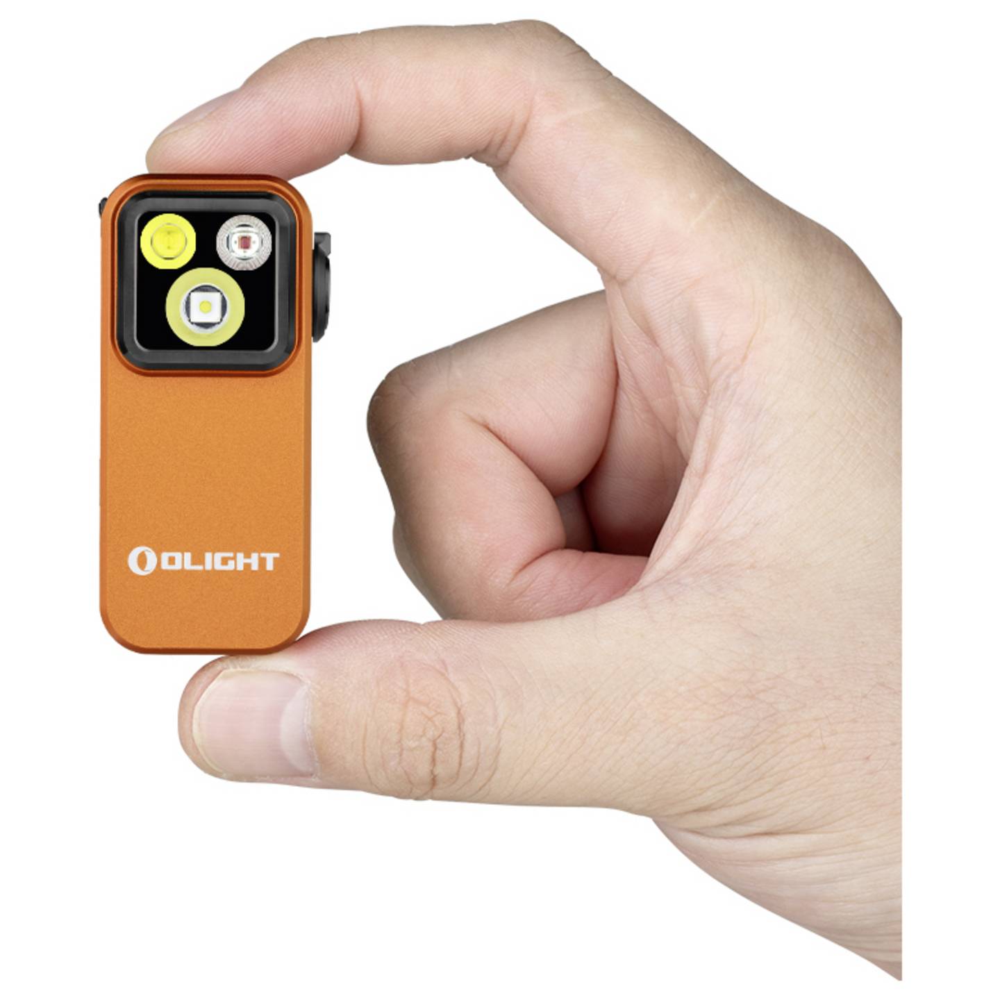 Olight Mini-Taschenlampe Oclip Pro 500lm Aluminium wasserdicht 53g orange - 6977261690834
