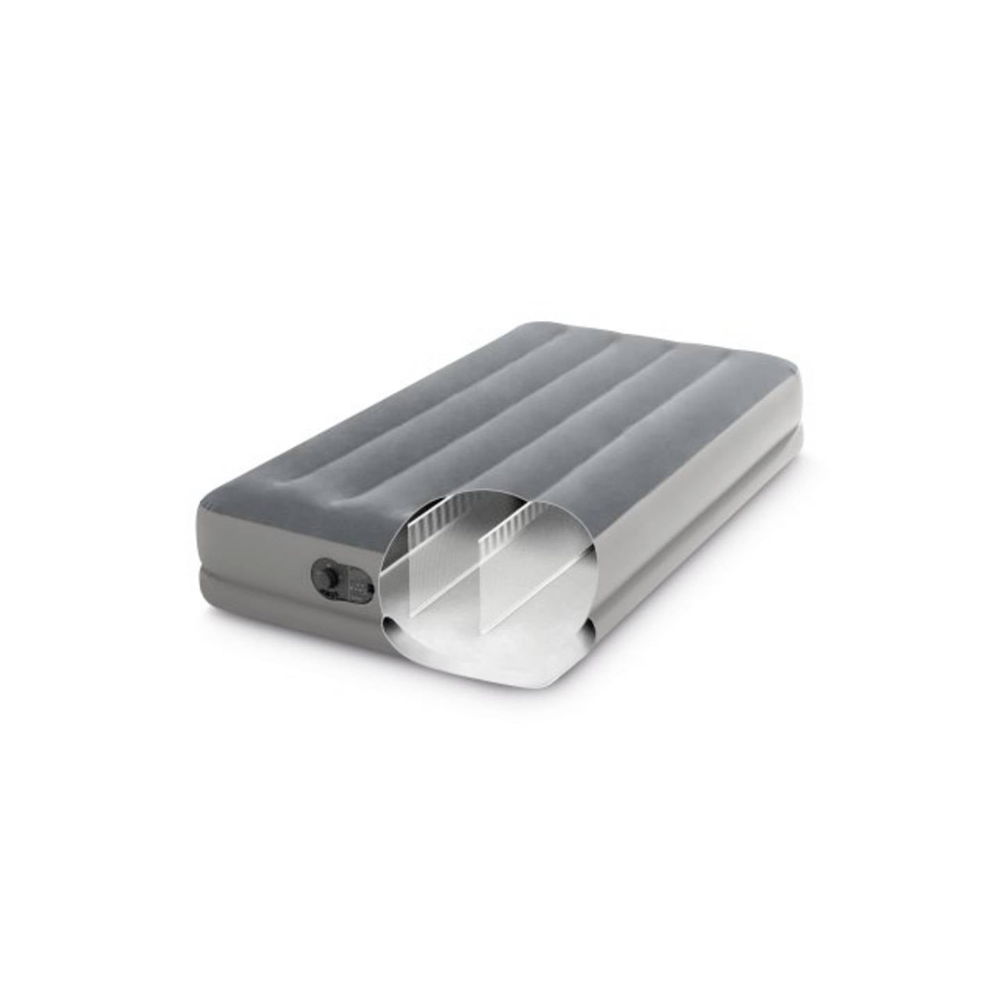 Intex Luftbett Dura-Beam Prestige Twin Luftmatratze grau 1910x990x300mm 136kg - 6941057421971