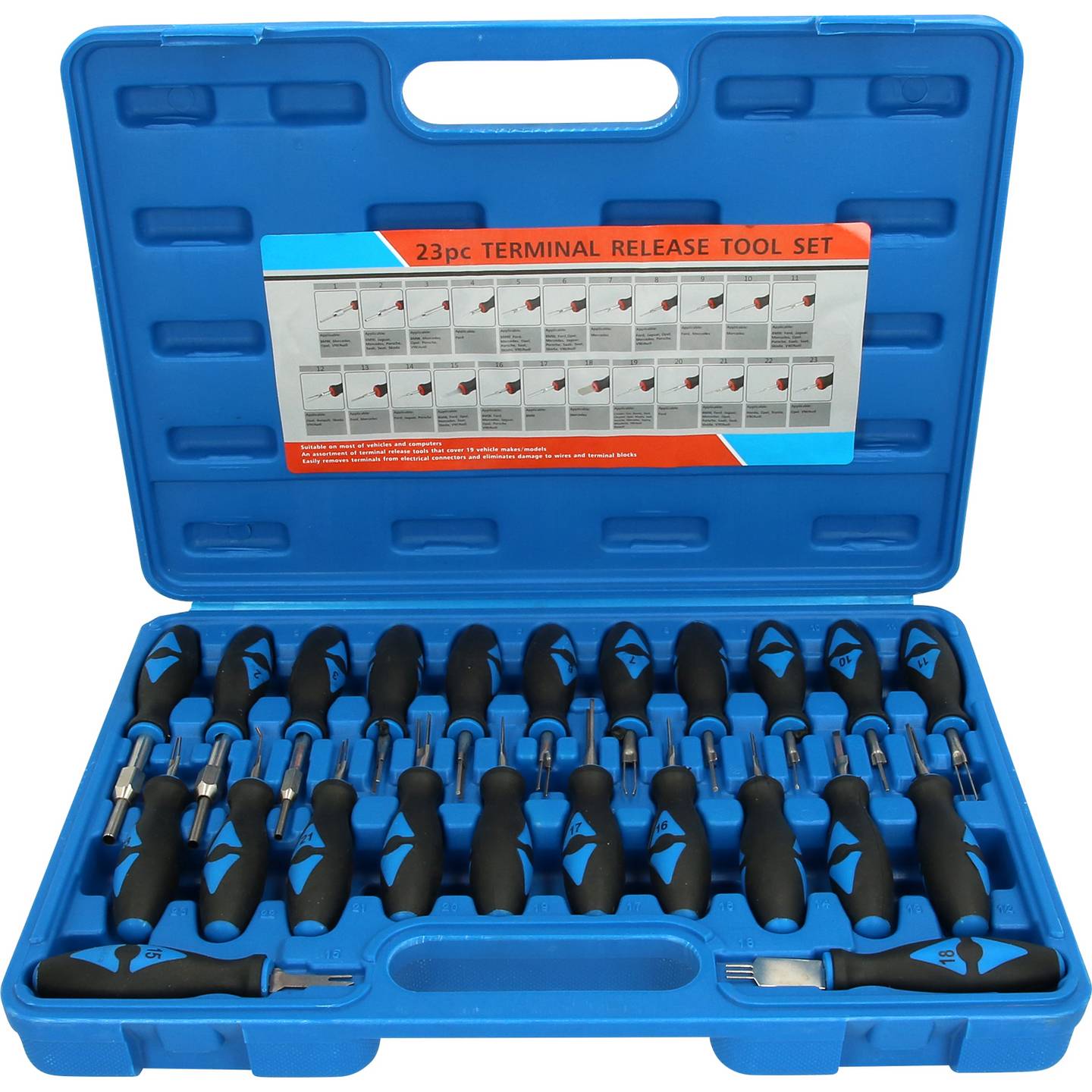 Brilliant Tools Stecker-Entriegelungswerkzeug-Satz, 23-tlg BT511100 Werkzeugsatz - 4042146778821