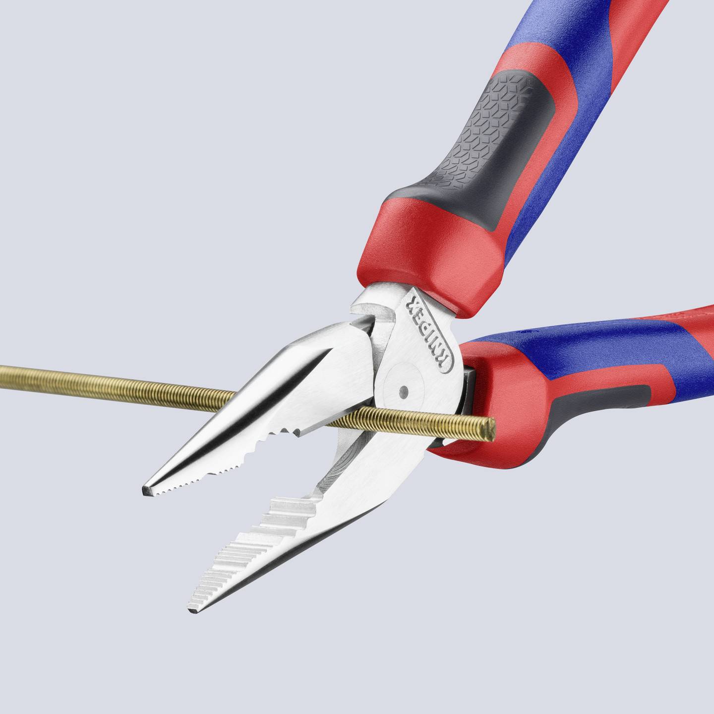 Knipex Kombizange 185mm Zange Werkstatt Schneidhärte 64HRC Ergonomische Griffe - 4003773088349