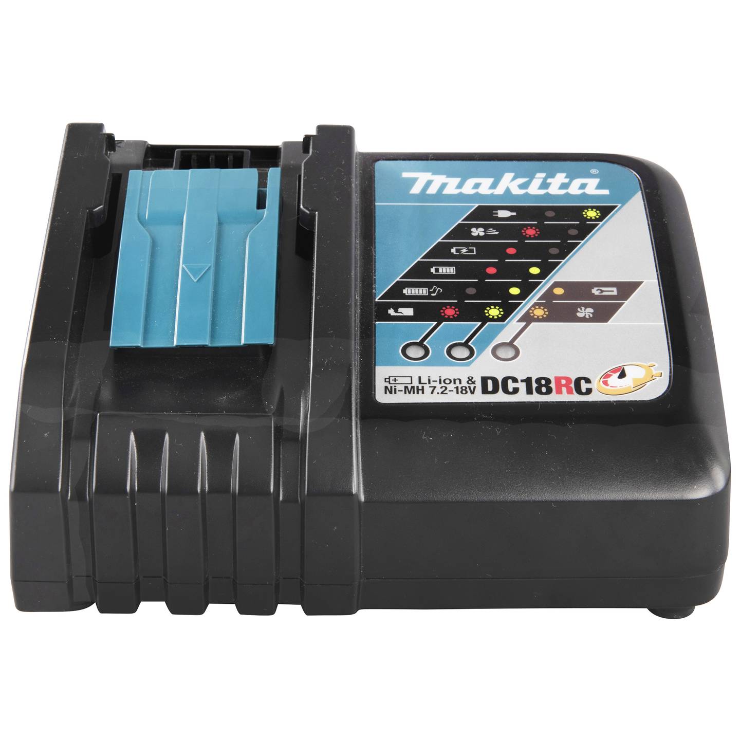 Makita Akkupack-Ladegerät DC18RC Schnellladegerät 18V LiIon 230V 1 Kanal 0.9kg - 88381373562