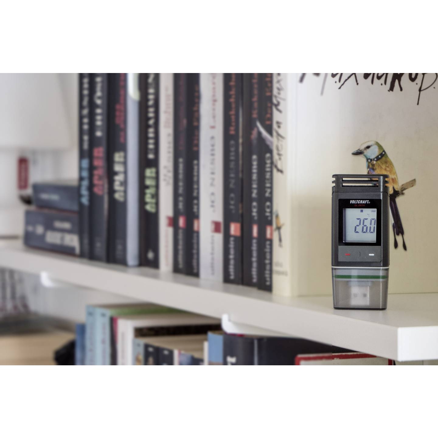 VOLTCRAFT DL-200T Datenlogger mobiler Funk-CMOS-Scanner IP65 Bluetooth - 4016139081274