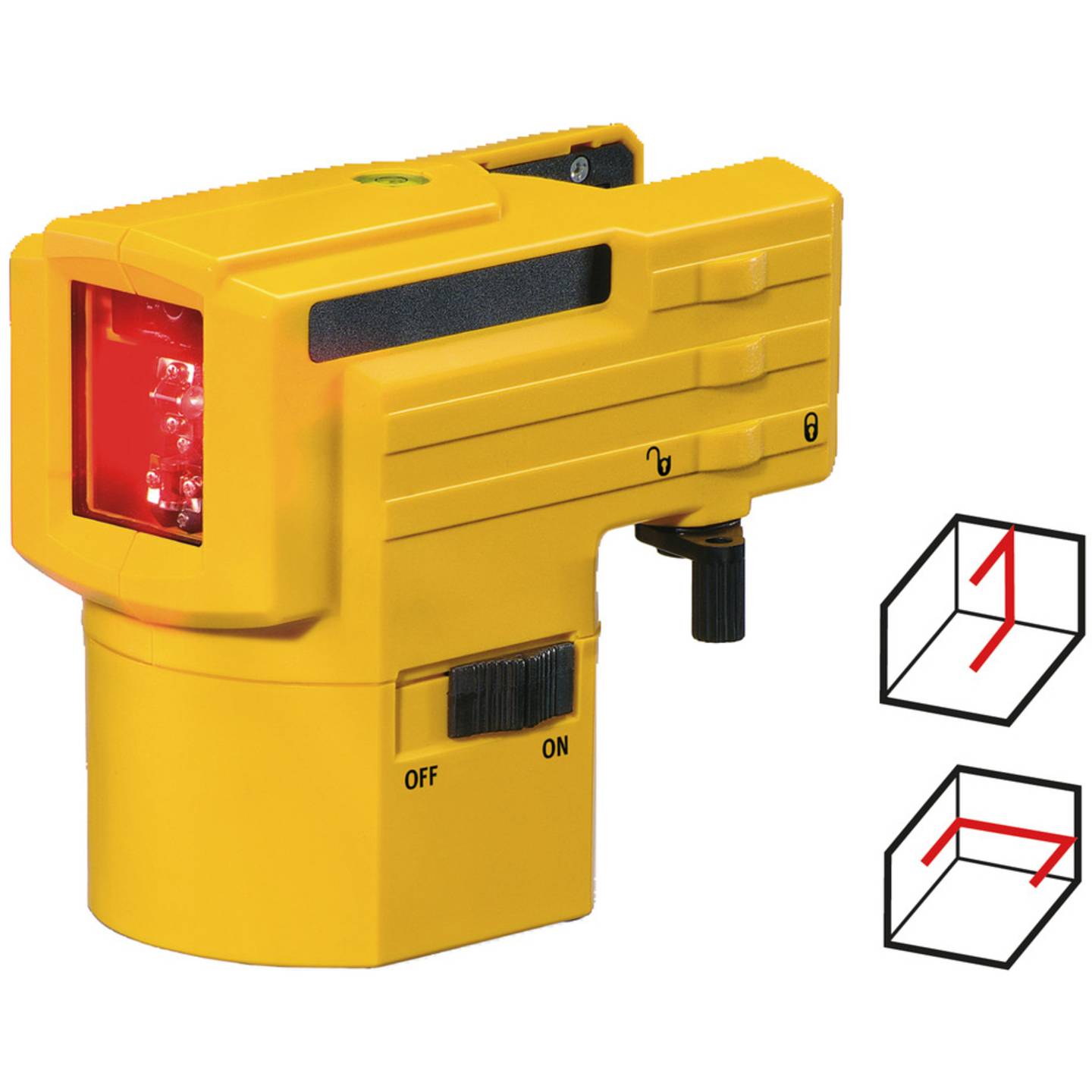 Kreuzlinienlaser LAX 50 2-pcs inkl Stativ 10m Reichweite Nivelliergenauigkeit - 4005069167899