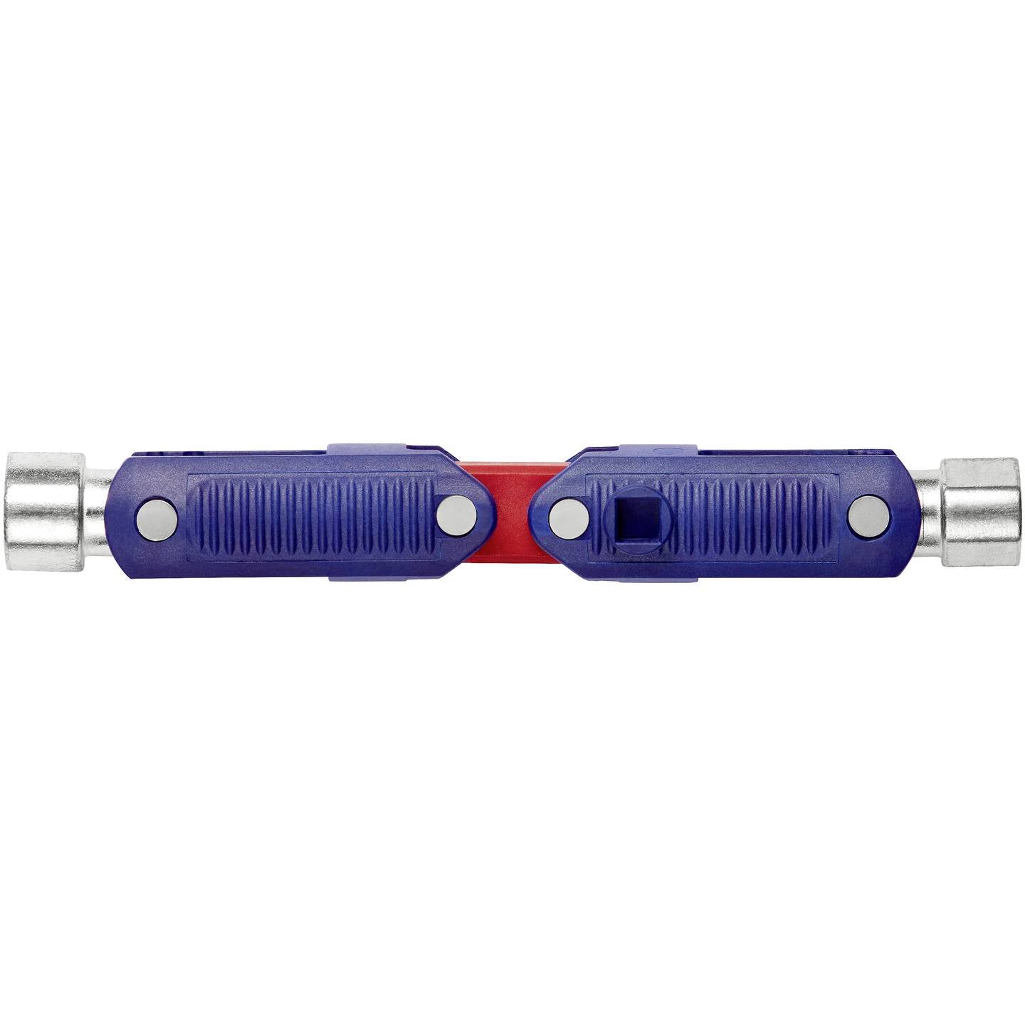 Knipex 00 11 Doppelgelenk-Steuerschrank-Schlüssel 97mm mit magnetischem Bitad... - 4003773083085