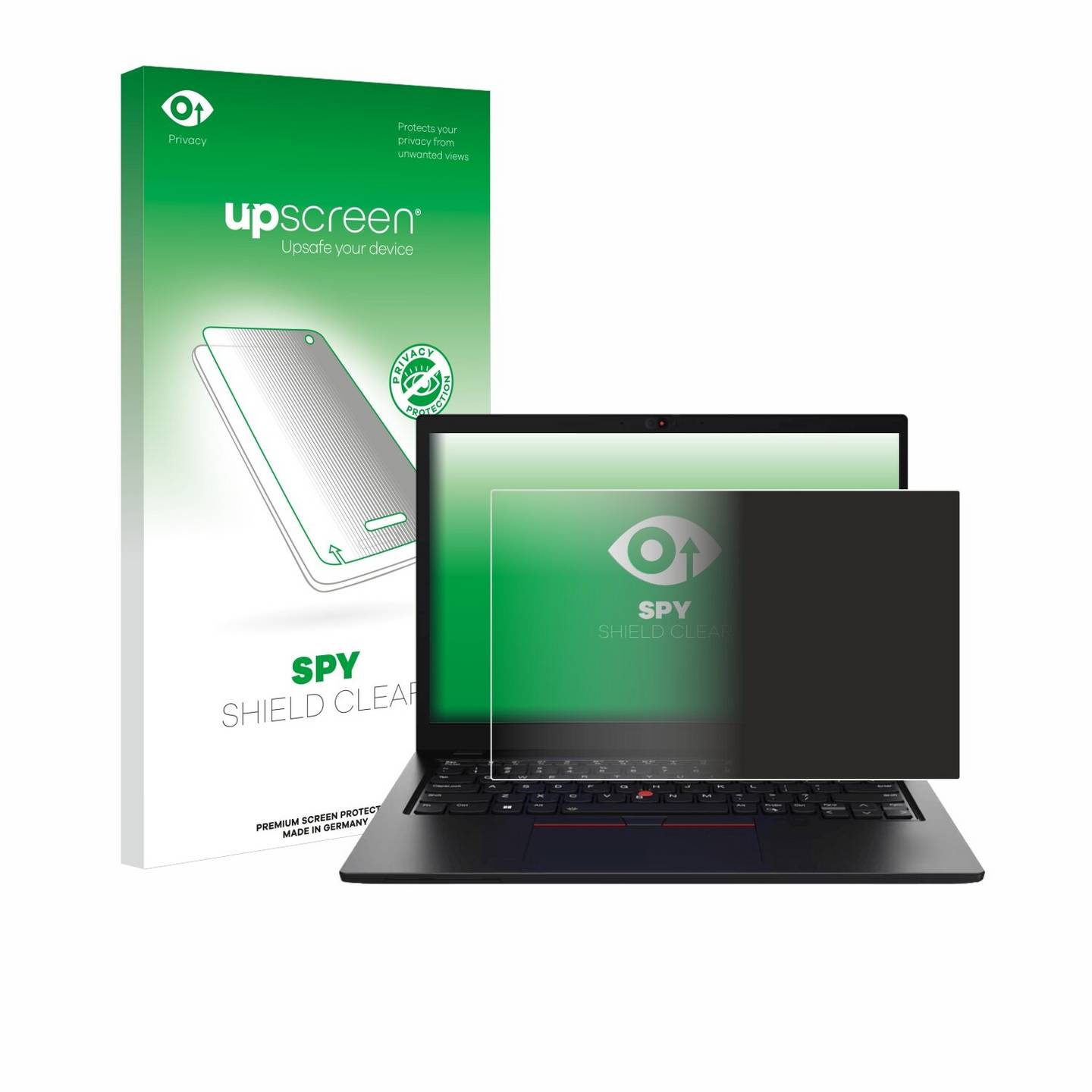 upscreen Blickschutzfolie Lenovo ThinkPad L13 Gen 5 Anti-Spy Folie PET 289x178mm - 4068489344110
