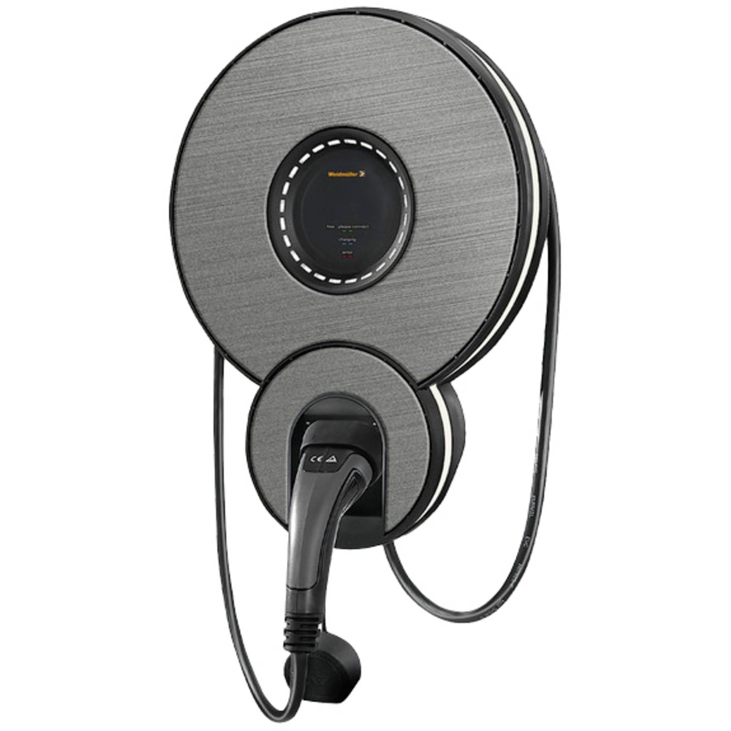Weidmüller Wallbox Typ 2 Mode 3 16A 11kW Elektrofahrzeug Ladegerät IP54 5m - 4064675055747
