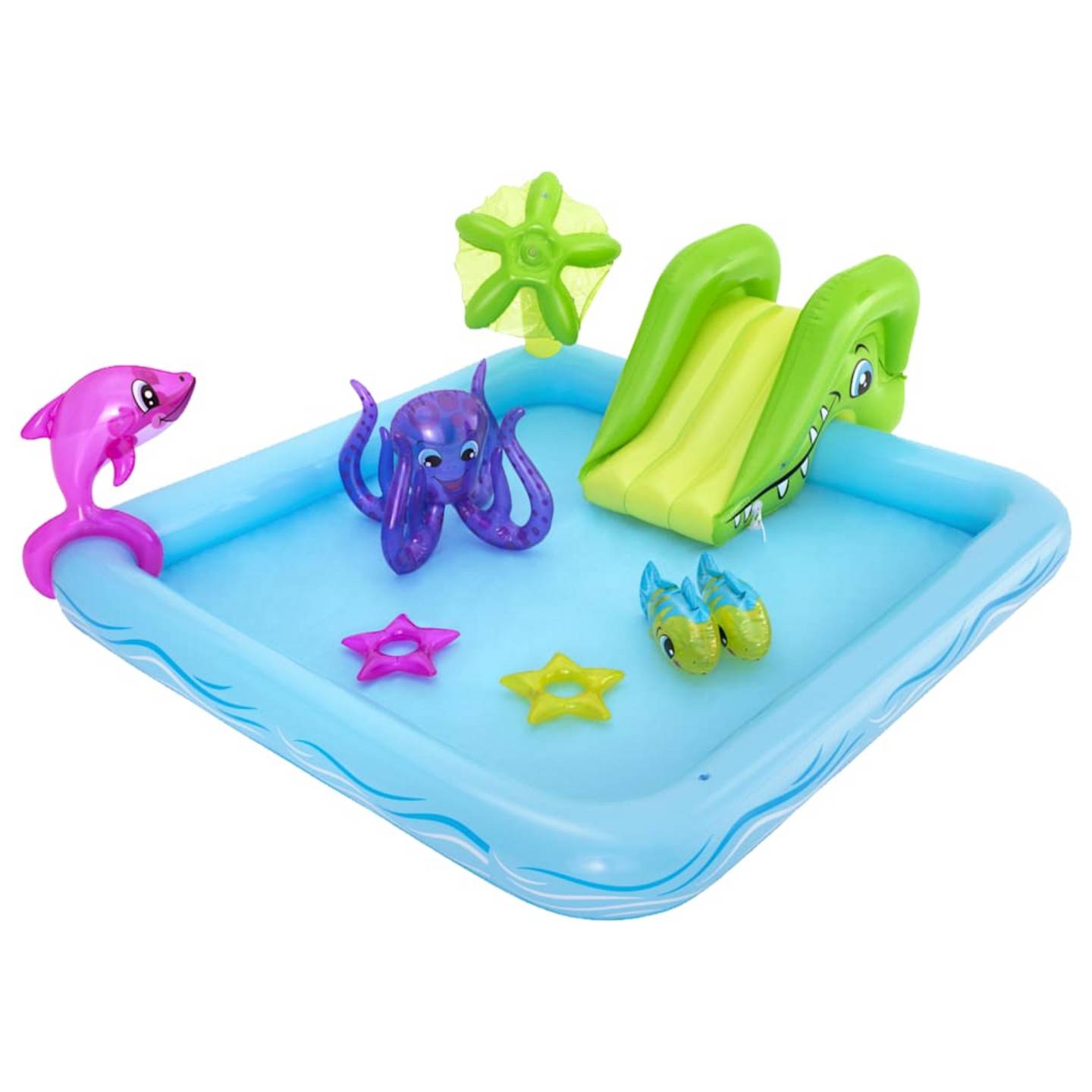 Bestway Wasser-Spielzentrum Fantastisches Aquarium 239x206x86cm für Kinder 308l - 6942138973686