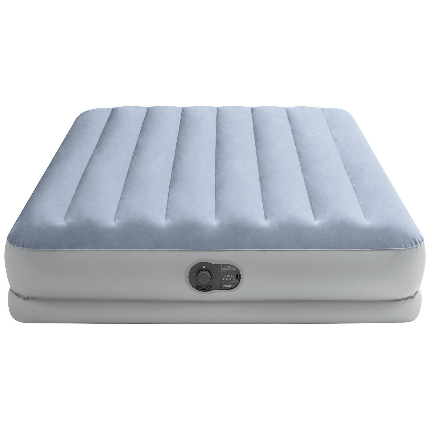 Intex Luftbett Queen Dura-Beam Comfort Airbed 203x152cm blau-grau 272kg max. - 6941057423449