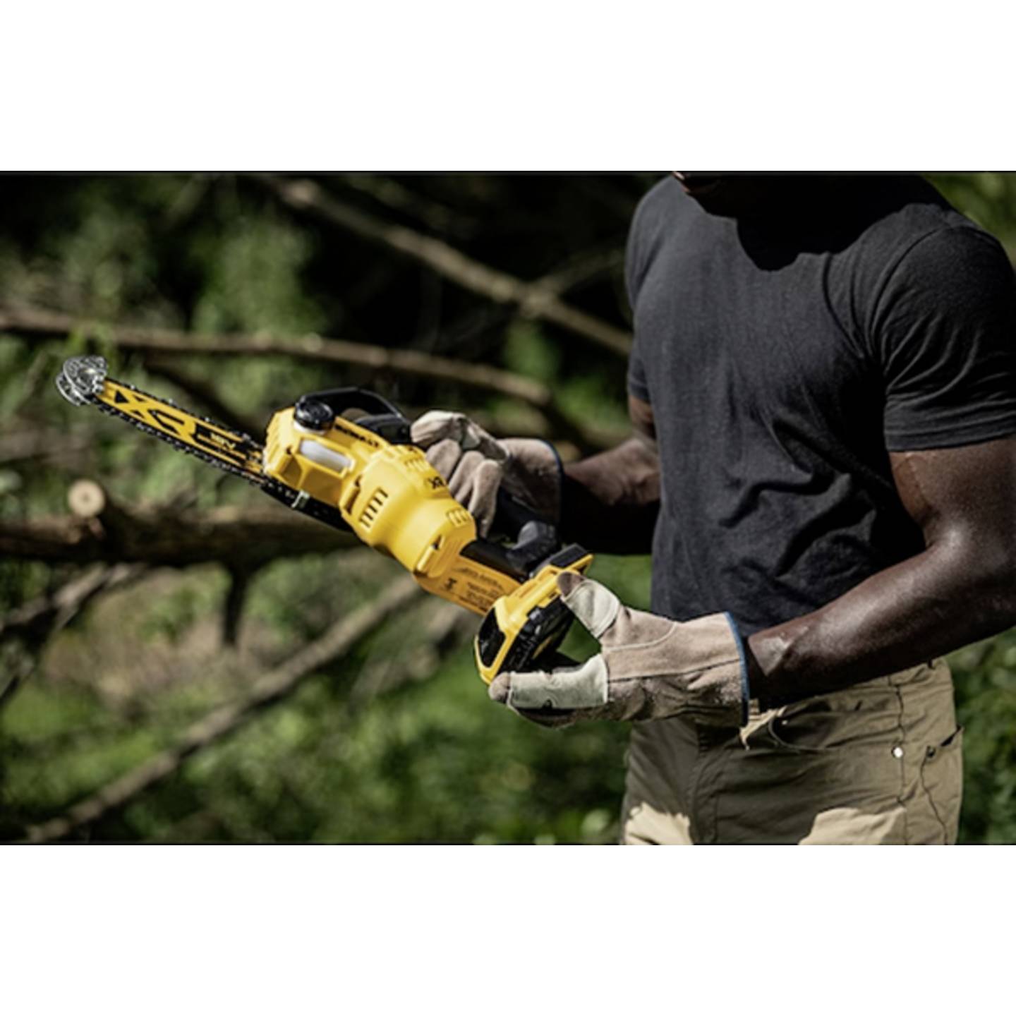 DeWalt Akku-Kettensäge DCMPS520N-XJ 200mm bürstenlos 18V Schwertlänge 200mm - 5035048821404