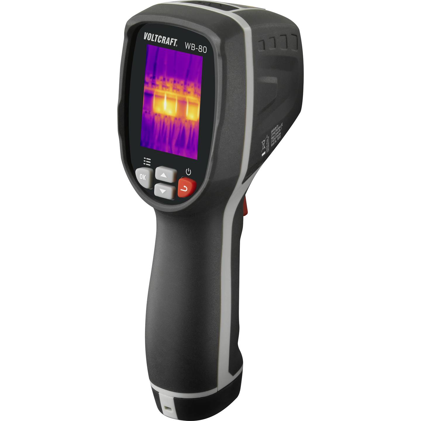 Voltcraft Wärmebildkamera WB-80 32x32 Pixel -20 bis 600°C Digitalkamera 9Hz - 4064161170756