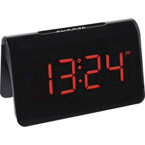 B-Ware TFA Dostmann Funk Wecker digital Alarm Schwarz großes Display 1 Alarmzeit