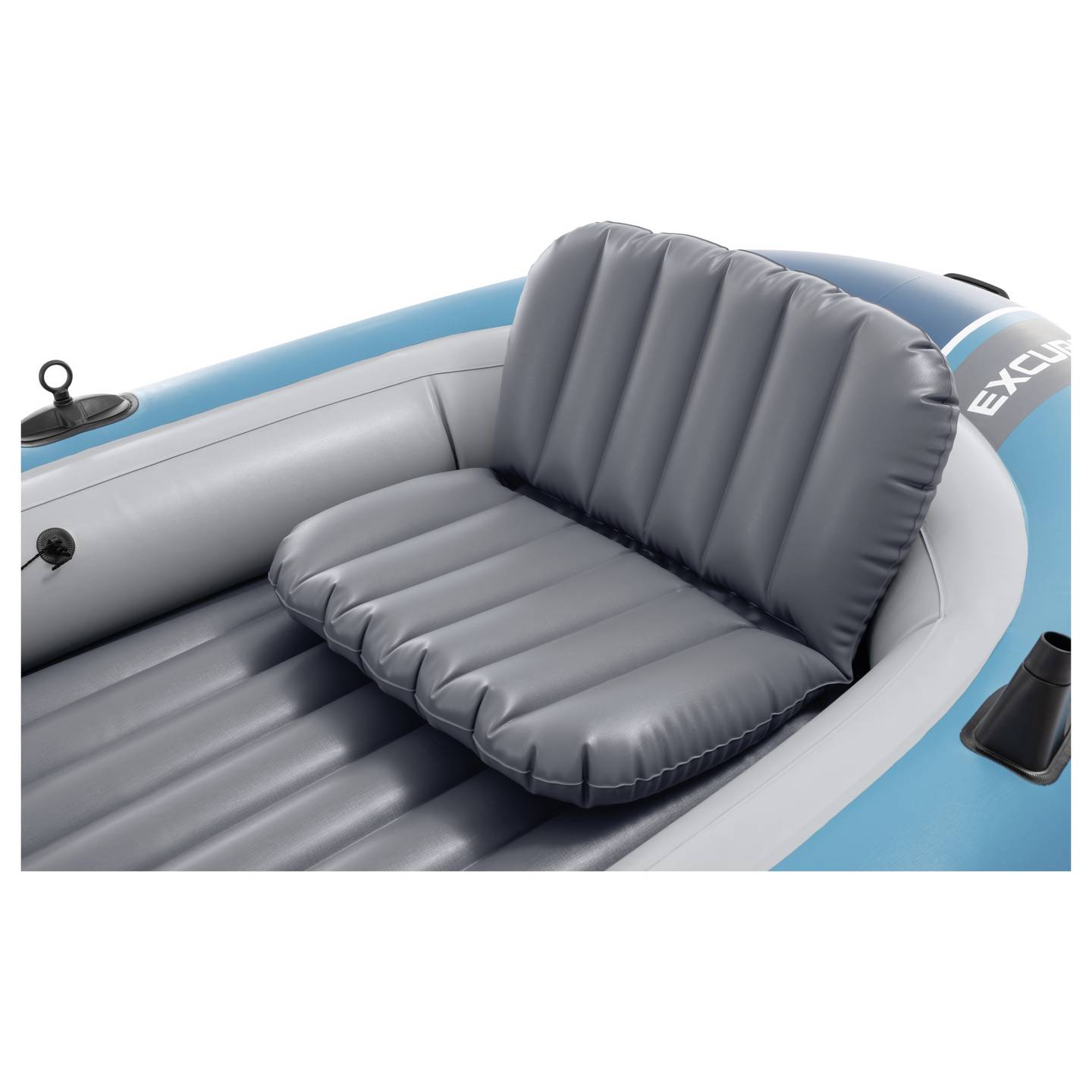Intex Excursion 4 Bootset Sportboot 4 Personen 500kg Aluminium Paddel 315x165cm - 6941057430621