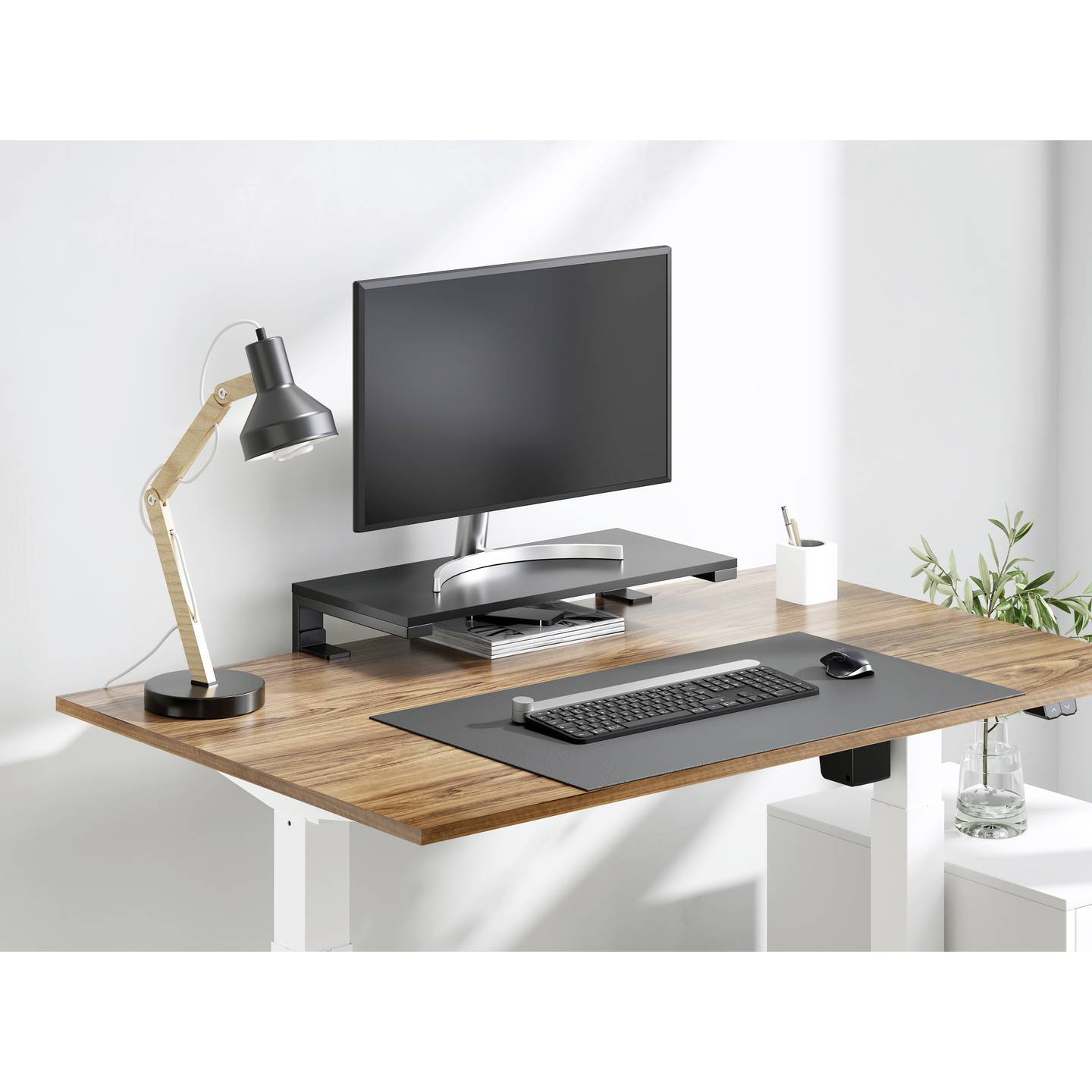 SpeaKa Professional Monitor-Erhöhung 550x250mm max 236mm schwarz - 4064161240510