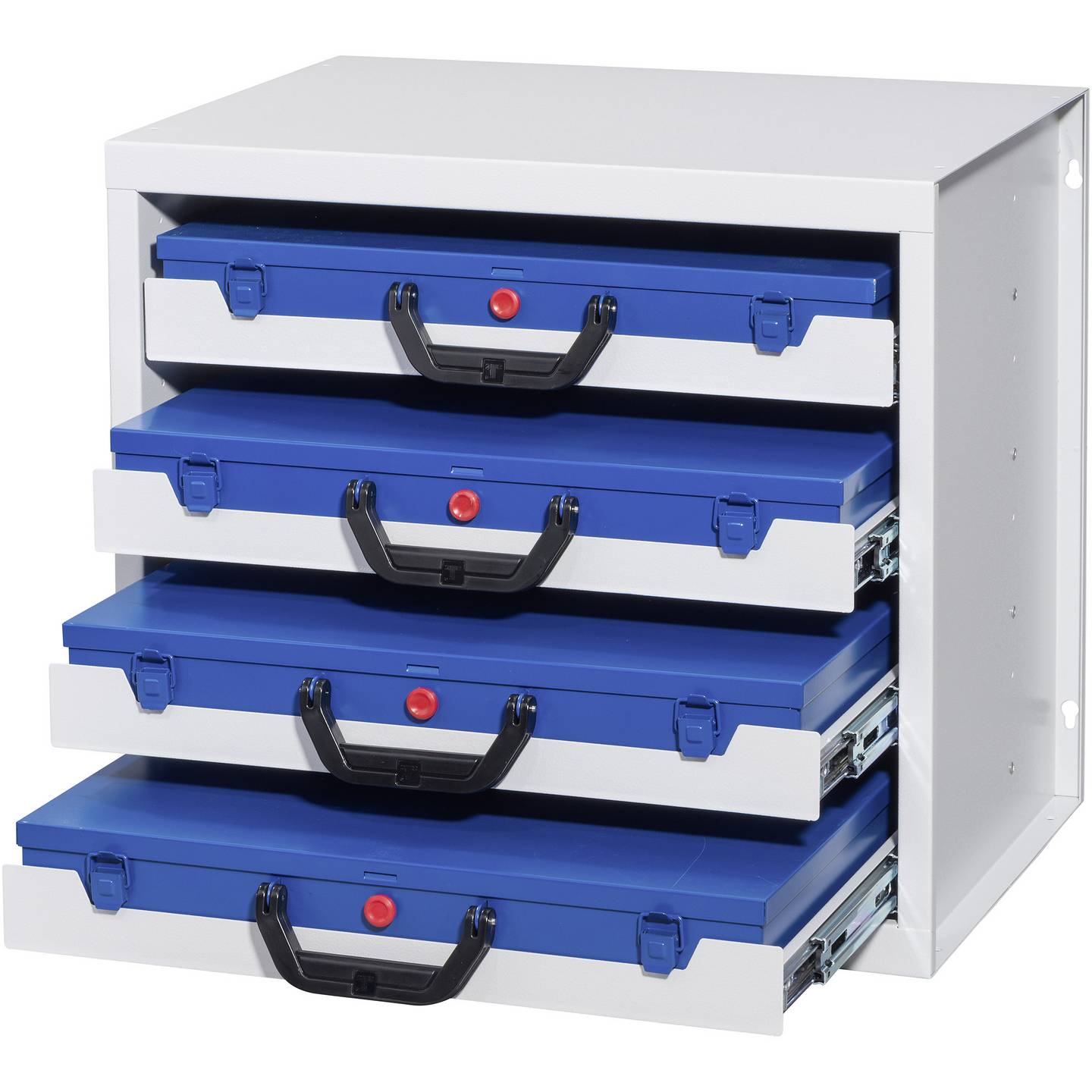 Allit Gehäuse für Schubladensystem EuroPlus Depot M grau 505x380x465mm 1 St. - 4005187558050