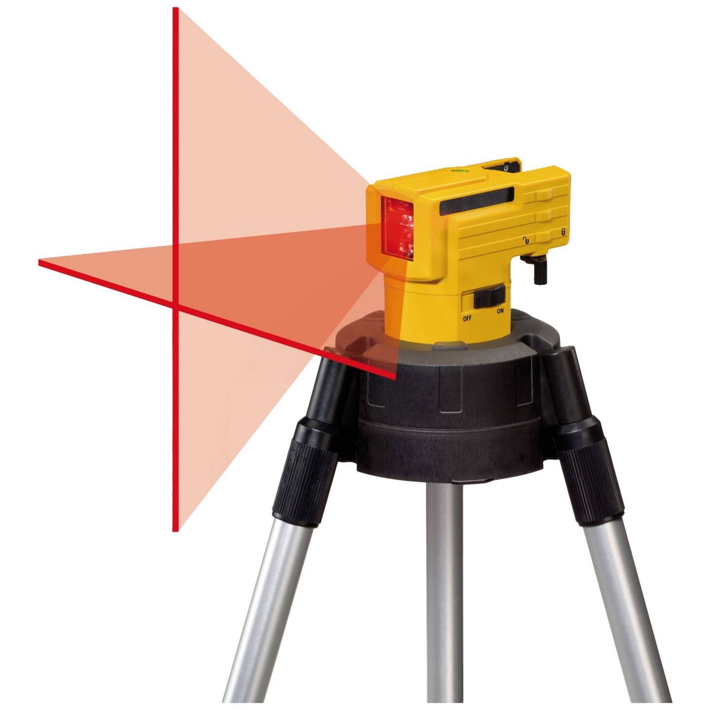 Kreuzlinienlaser LAX 50 2-pcs inkl Stativ 10m Reichweite Nivelliergenauigkeit - 4005069167899