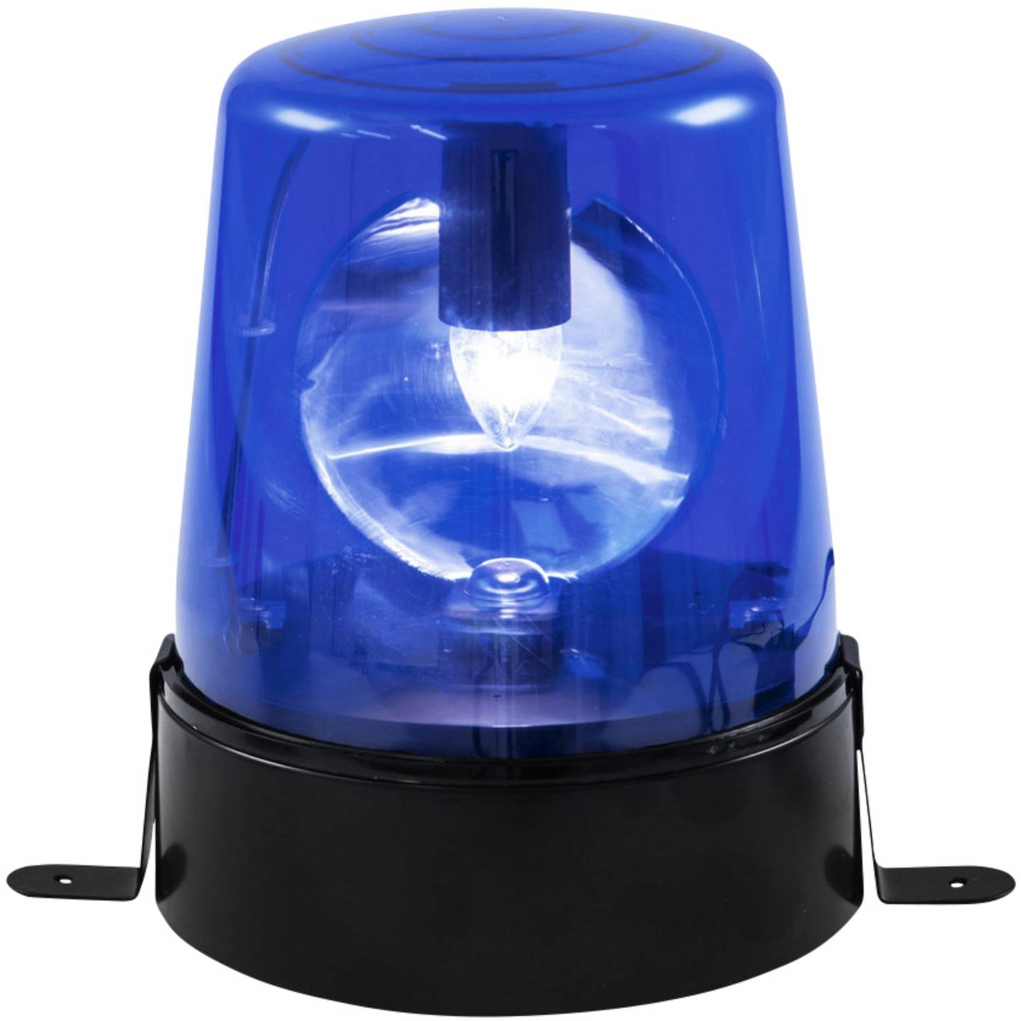 Eurolite Polizeilicht Rundumleuchte LED blau E14 1 Leuchtmittel 145x200x180mm - 4026397647358