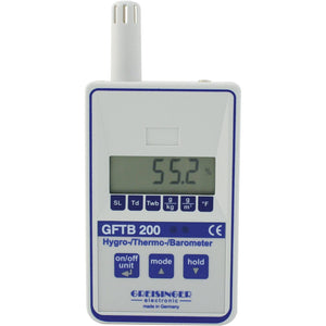 B-Ware Greisinger Luftfeuchtemessgerät Hygrometer GFTB 200 Taupunkt Schimmelwarnanzeige