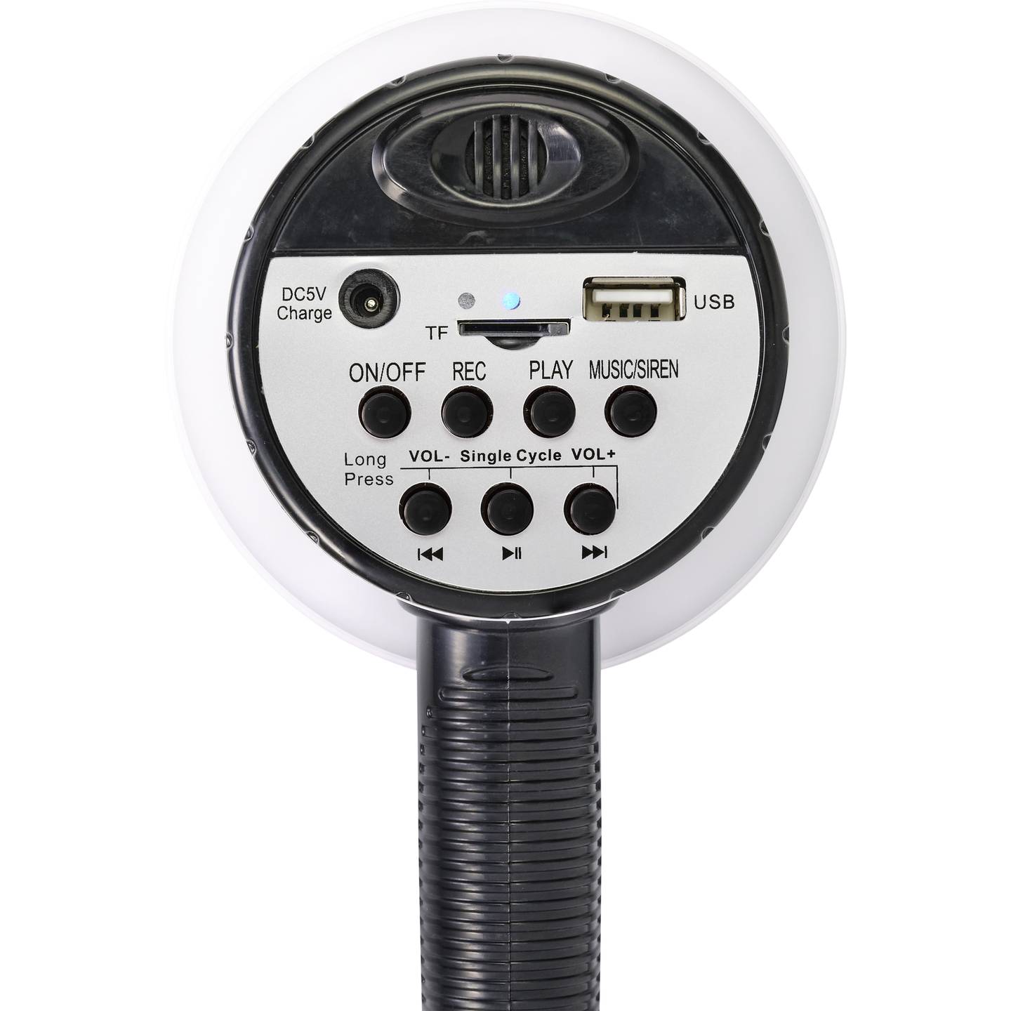 Renkforce RF-MP-200 Megaphon Sprachverstärker Aufnahmefunktion mit Haltegurt - 4064161174211