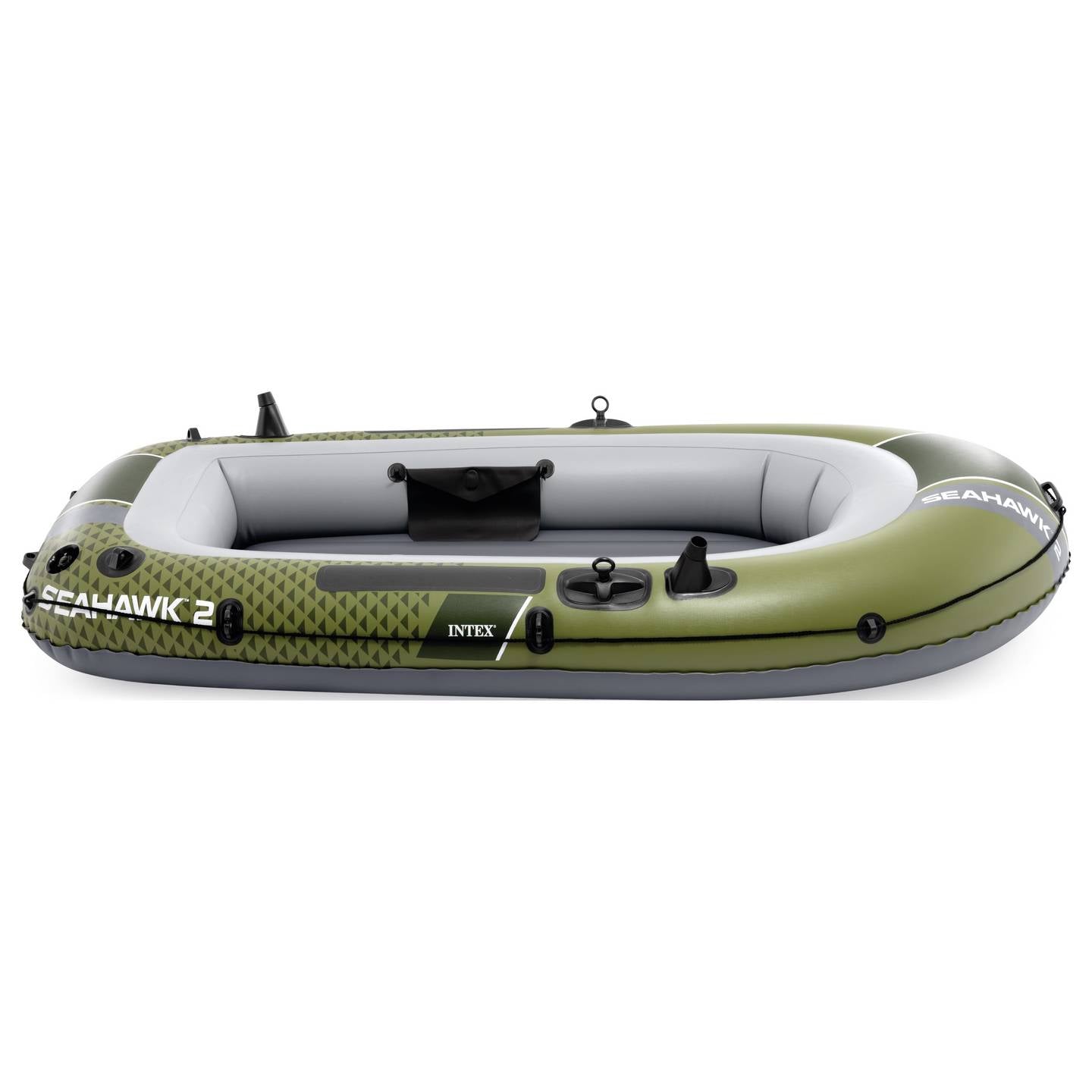 Intex Seahawk 2 Boot Sportboot bis 240 kg Angelboot mit Paddeln und Pumpe - 6941057430645