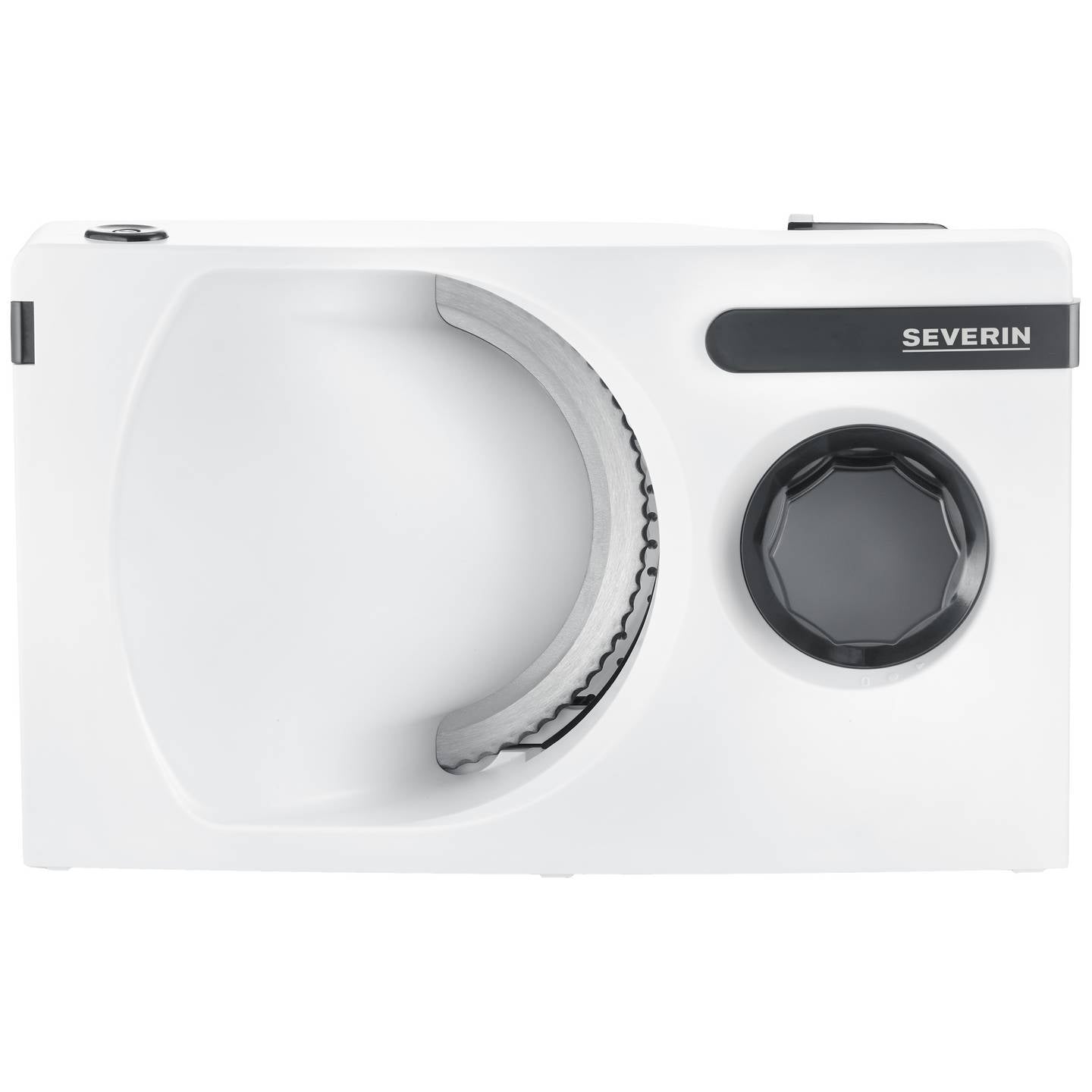 Severin AS3912 Kompakt Allesschneider 100 W klappbar 15 mm Schnittbreite Weiß... - 4008146043765