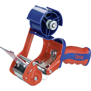 B-Ware tesa Klebeband-Abroller Klebe ACK COMFORT Rot Blau Rollenbreite 50mm Verstellbar