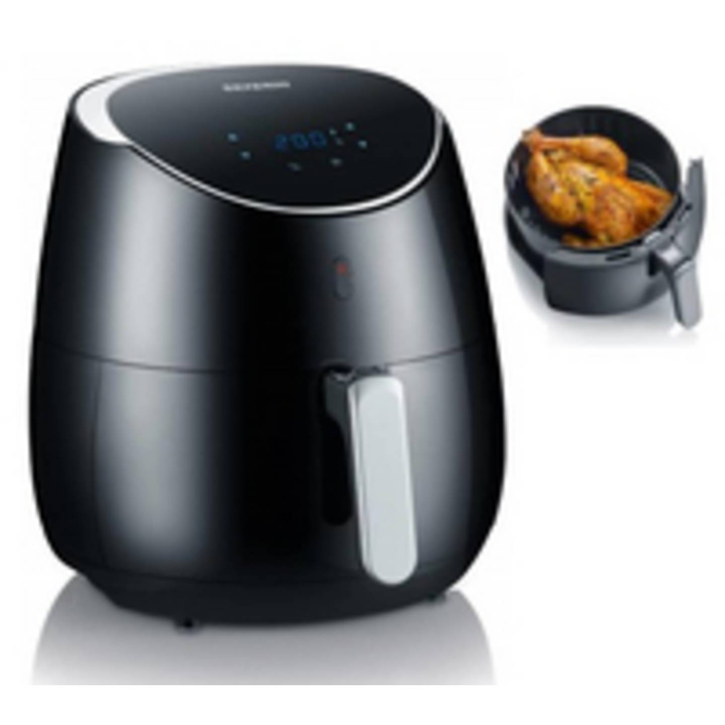 Severin FR 2445 Heißluft-Fritteuse Heißluftfritteuse 2000W Timerfunktion Schwarz - 4008146029554