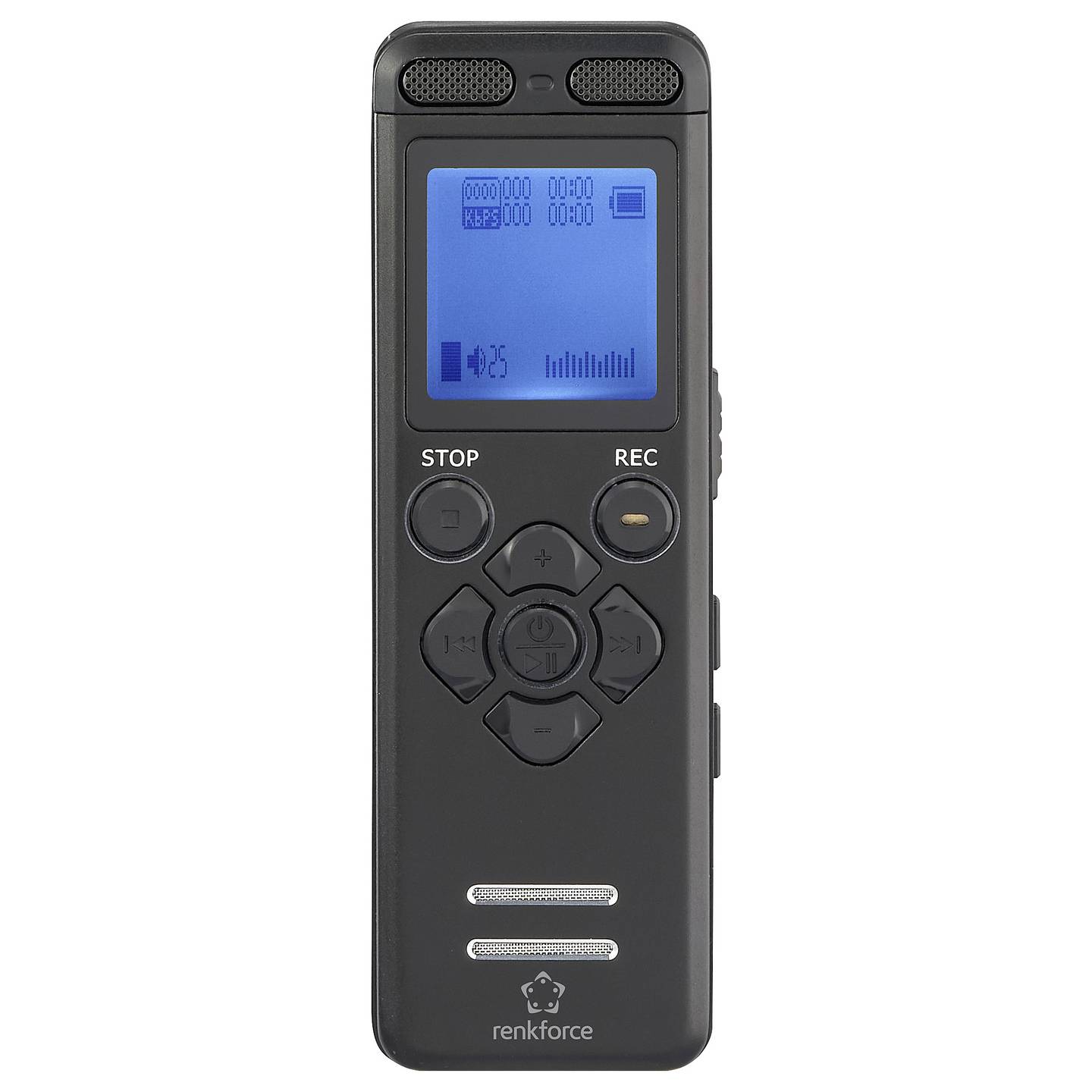Renkforce RF-DVR-E36 Digitales Diktiergerät 25h Aufzeichnung Geräuschunterdrü... - 4064161394374