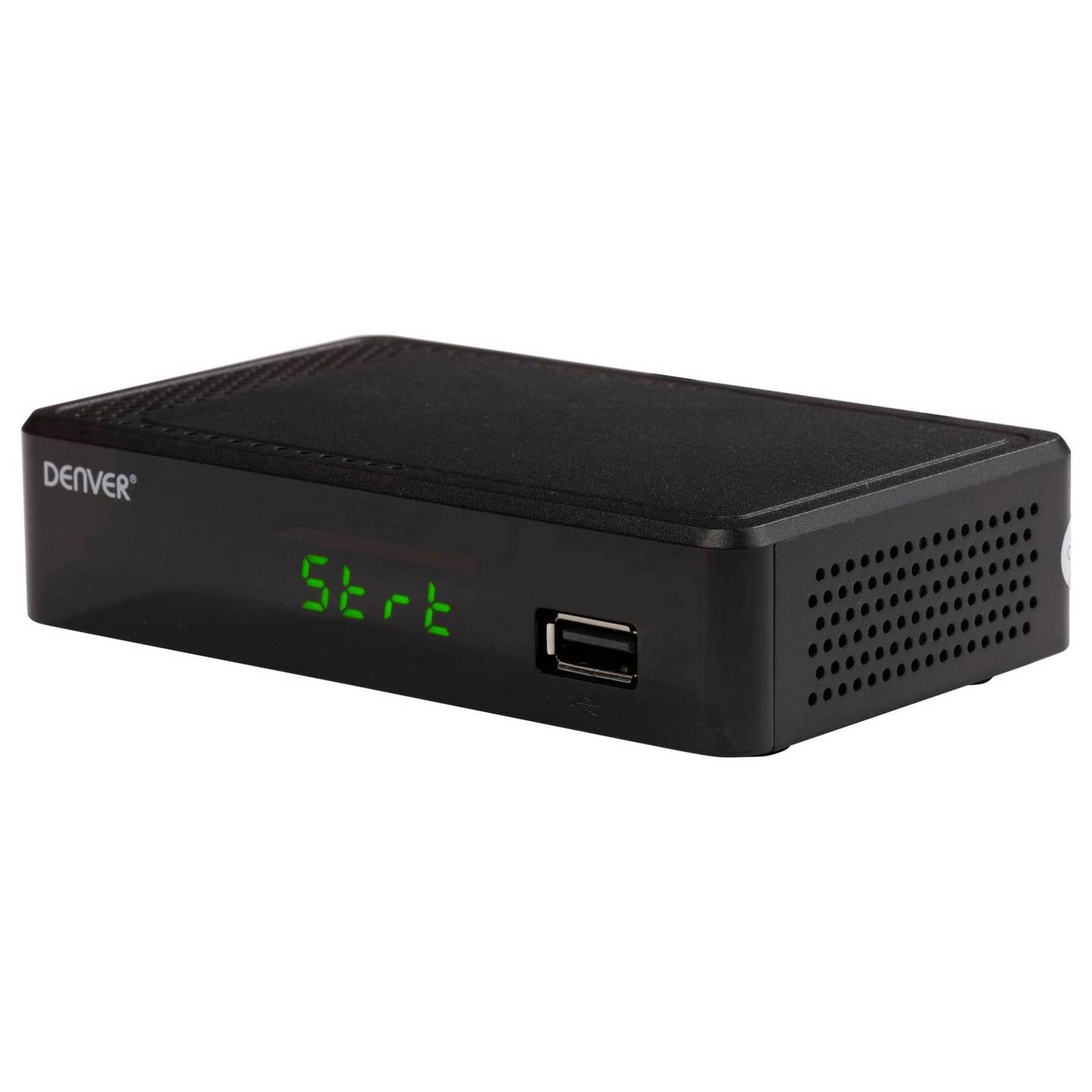 Denver DTB-148 DVB-T2 Receiver mit Aufnahmefunktion und Ethernet-Anschluss - 5706751075247