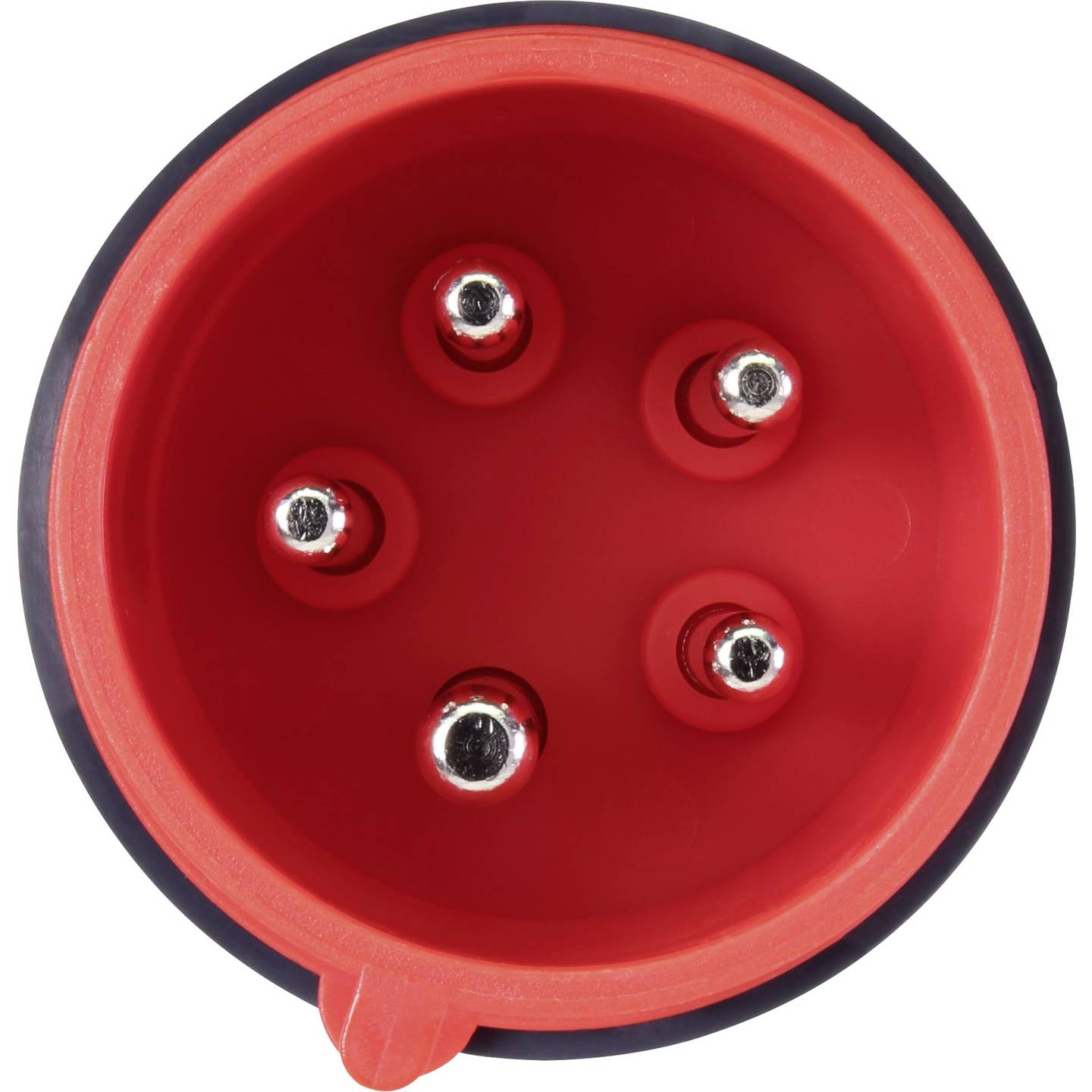 Voltcraft Messadapter VMA-3L 32 CEE-Stecker 32A 5polig Buchse 4mm dunkelgrau - 4053199543823