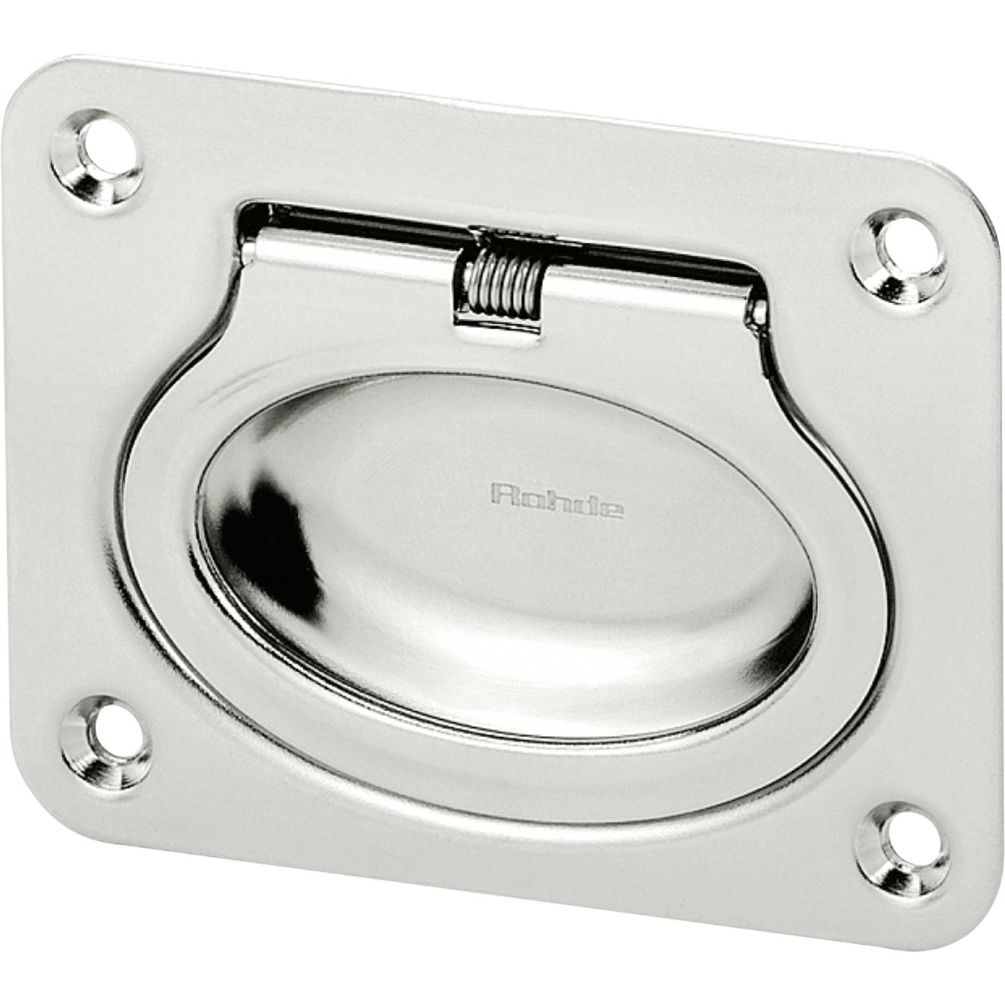 Rohde Klappgriff Edelstahl 75x58mm 3 Stück Tragkraft 200kg vielseitig einsetzbar - 2050006607558