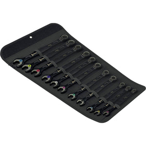 B-Ware Wera Ringmaulschlüssel Satz Set Maulschlüssel Schraubenschlüssel Schwarz 11tlg