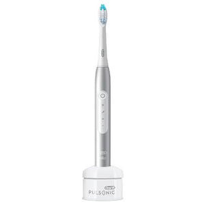 B-Ware Oral-B Elektrische Zahnbürste Schallzahnbürste Pulsonic Slim Luxe 4000 Platin