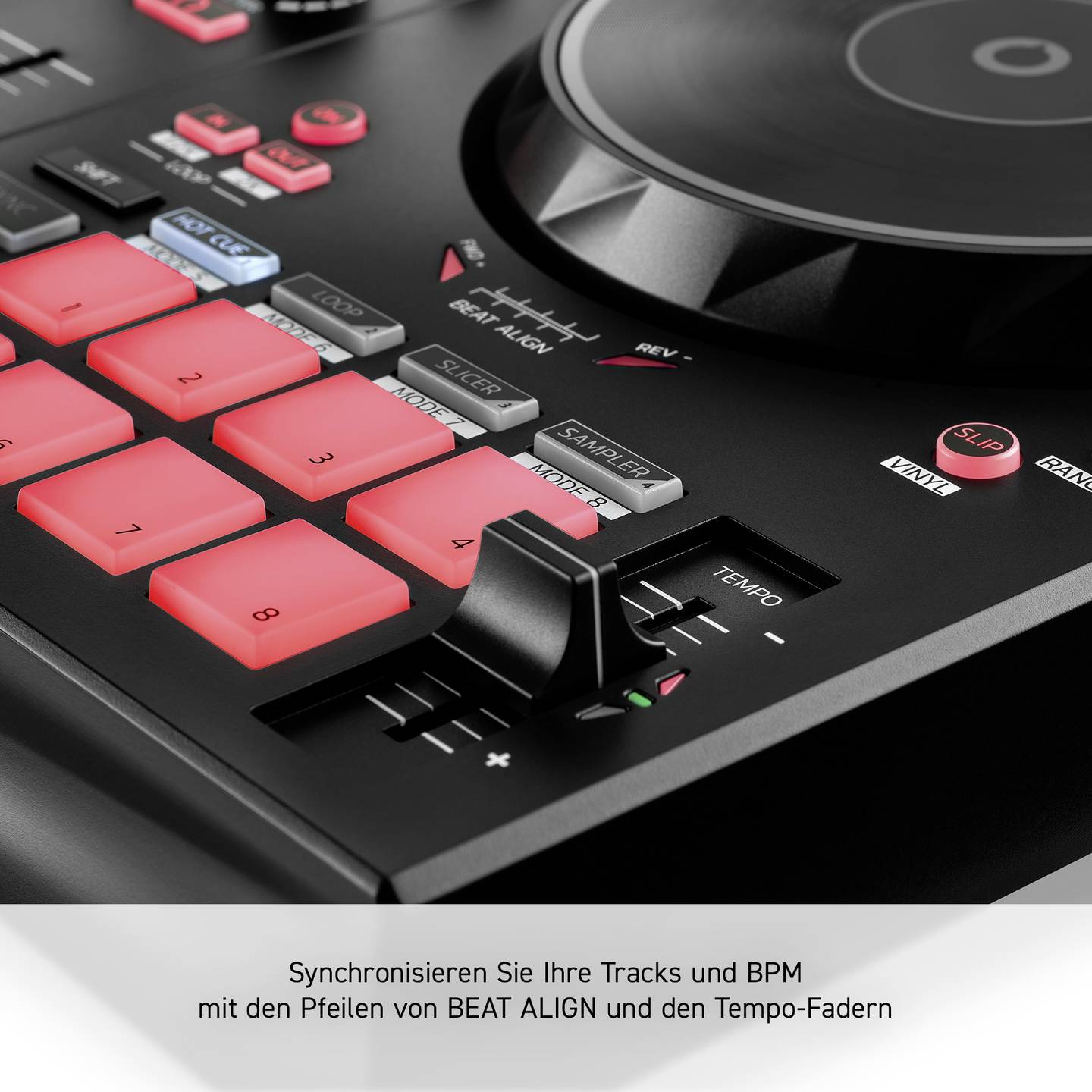 DJ Controller Mischpult Hercules DJControl Inpulse 300 MK2 Serato DJUCED Musik - 3362934746445