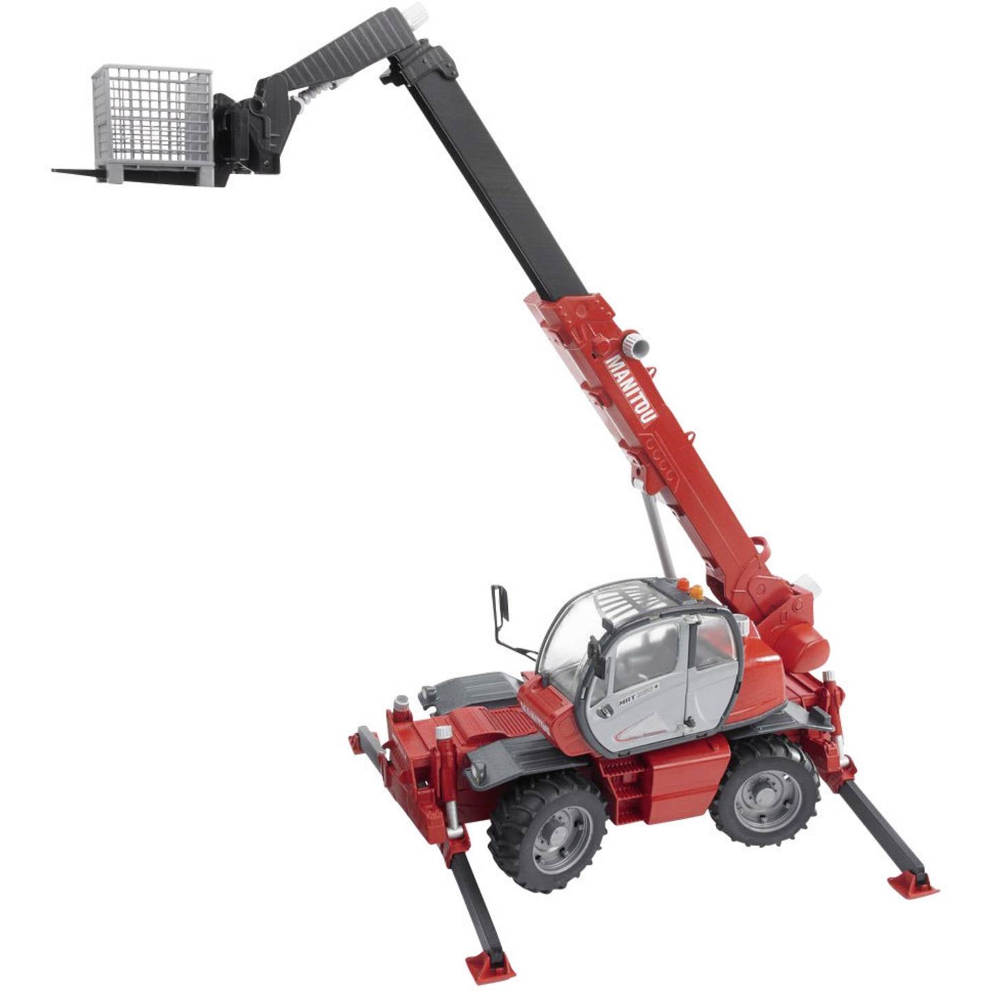Bruder Manitou Teleskopstapler MRT 2150 1:16 mit 360° Kabine und Teleskoparm - 4001702021290